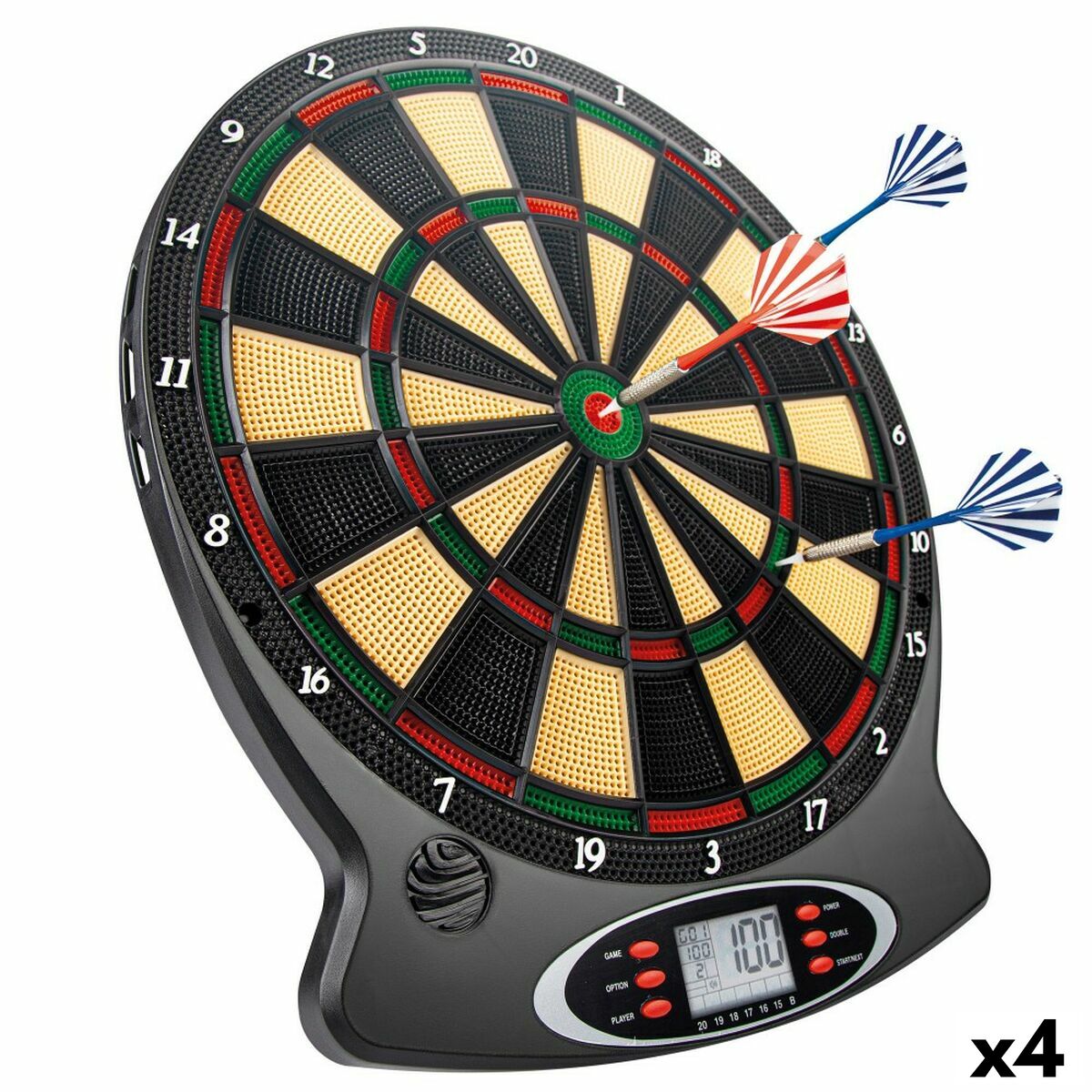 Electronic Dartboard Colorbaby 38 x 43 x 2 cm (4 Units) Electronic Dartboard Colorbaby 38 x 43 x 2 cm (4 Units)