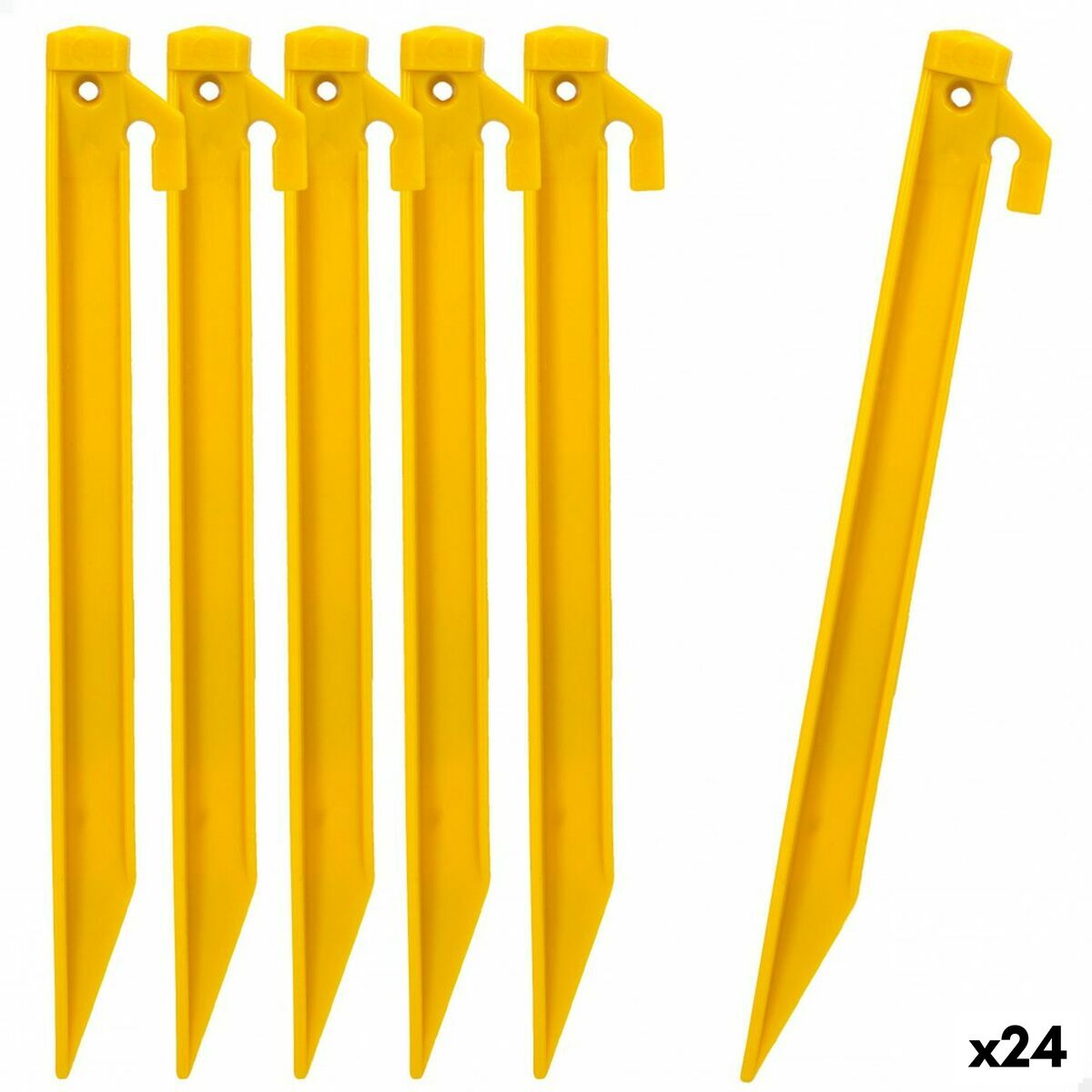 Camping peg Aktive 6 Pieces (24 Units) Camping peg Aktive 6 Pieces (24 Units)