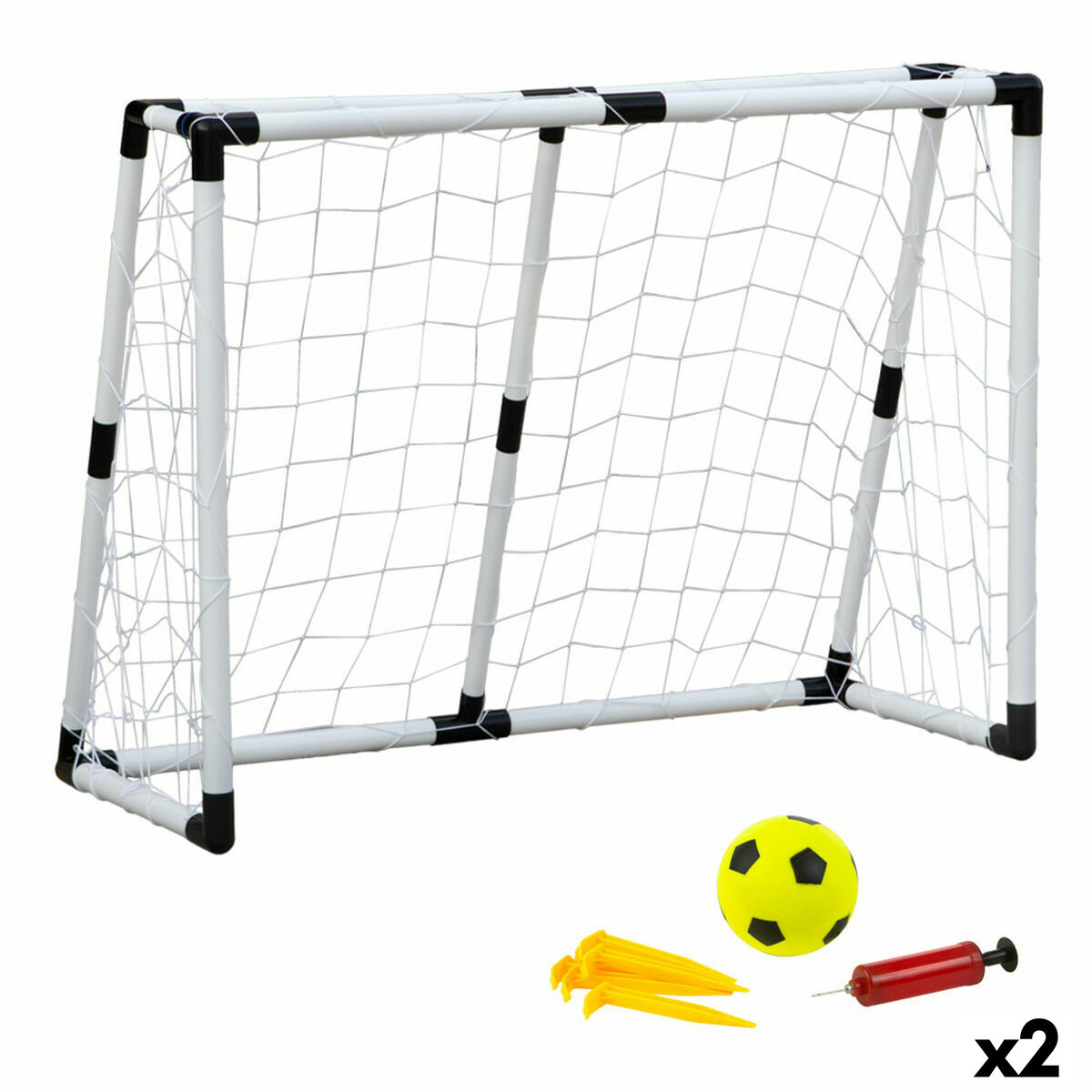 Football Goal Colorbaby 131 x 101 x 59 cm (2 Units) Football Goal Colorbaby 131 x 101 x 59 cm (2 Units)