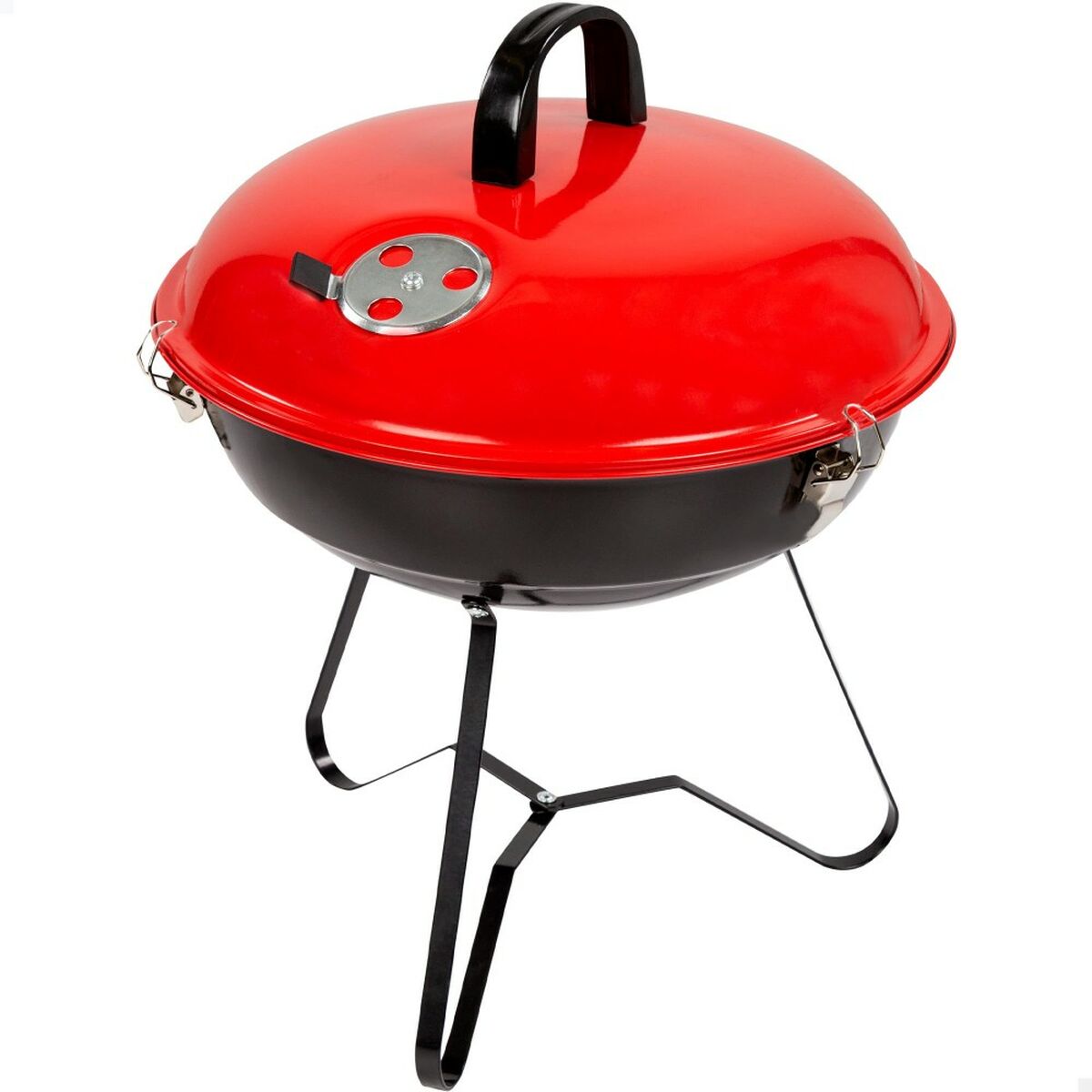 Barbecue Portable Aktive Enamelled Metal  36 cm 36 x 44 x 36 cm (4 Units) Red