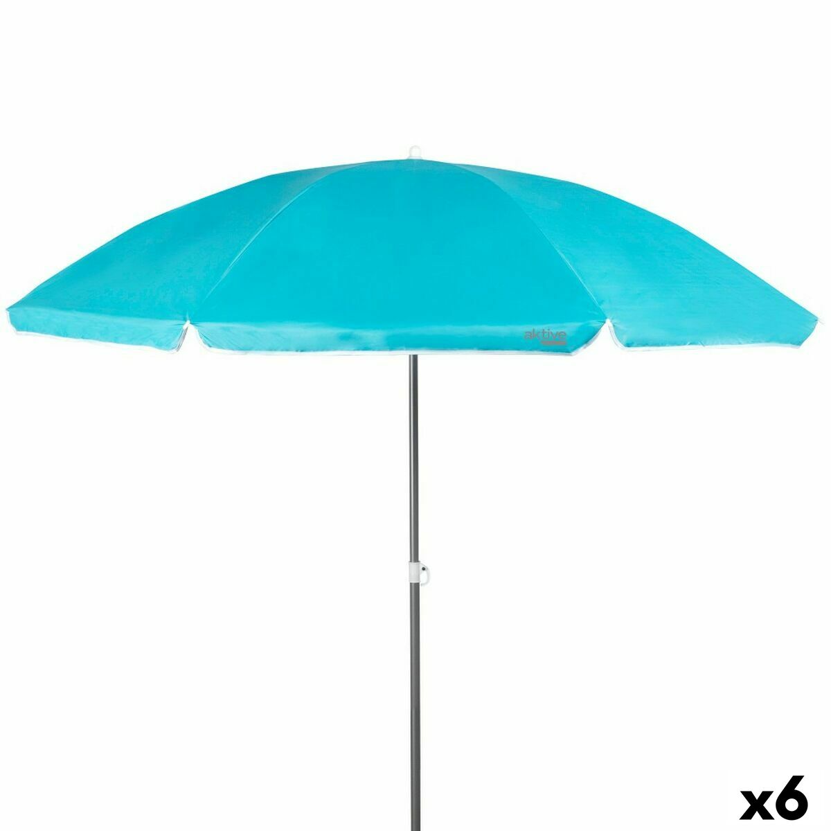 Umbrella Aktive 200 x 203,5 x 200 cm 200 x 207 x 200 cm (6 Units) Umbrella Aktive 200 x 203,5 x 200 cm 200 x 207 x 200 cm (6 Units)