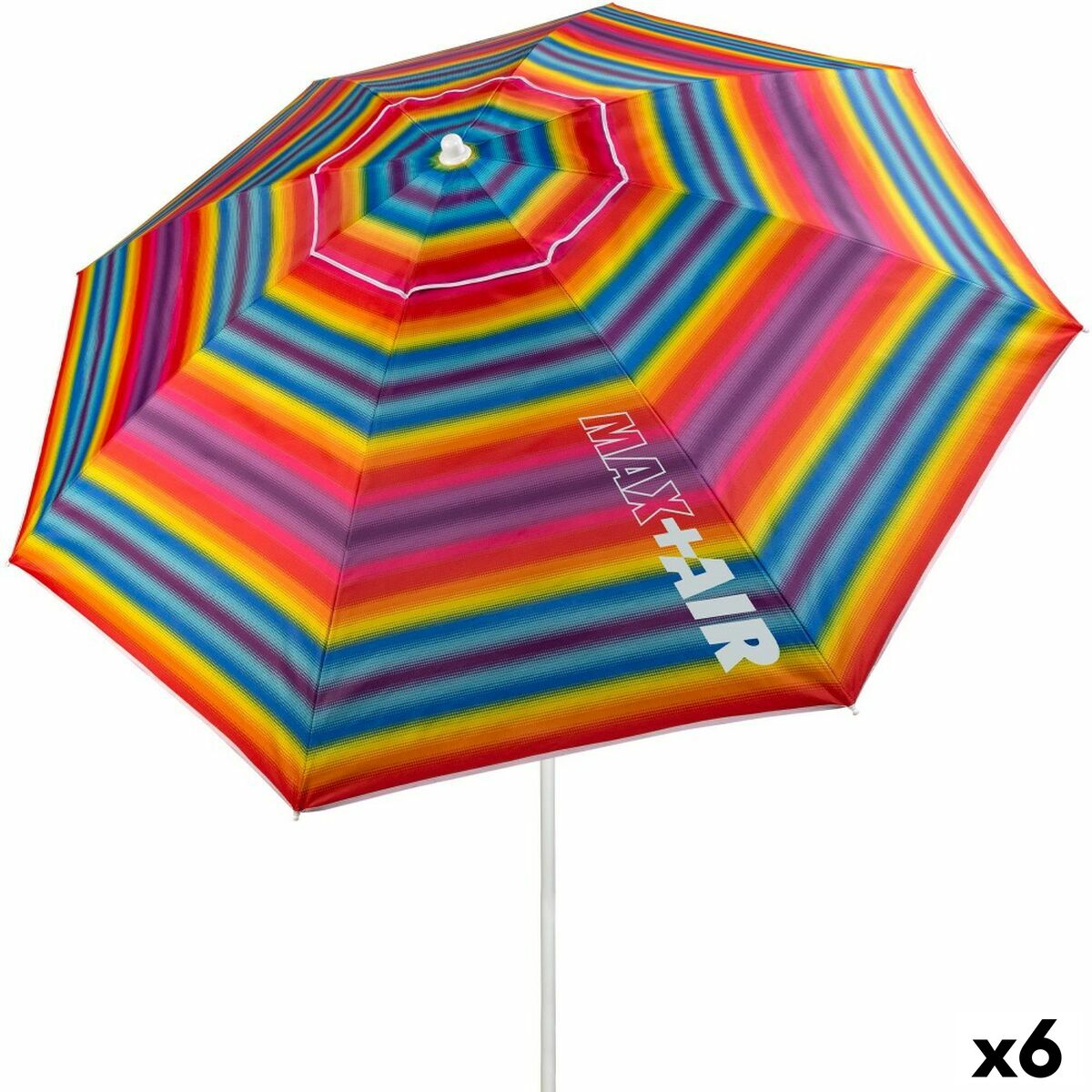 Umbrella Aktive Multicolour 220 x 207 x 220 cm 220 x 210 x 220 cm (6 Units)