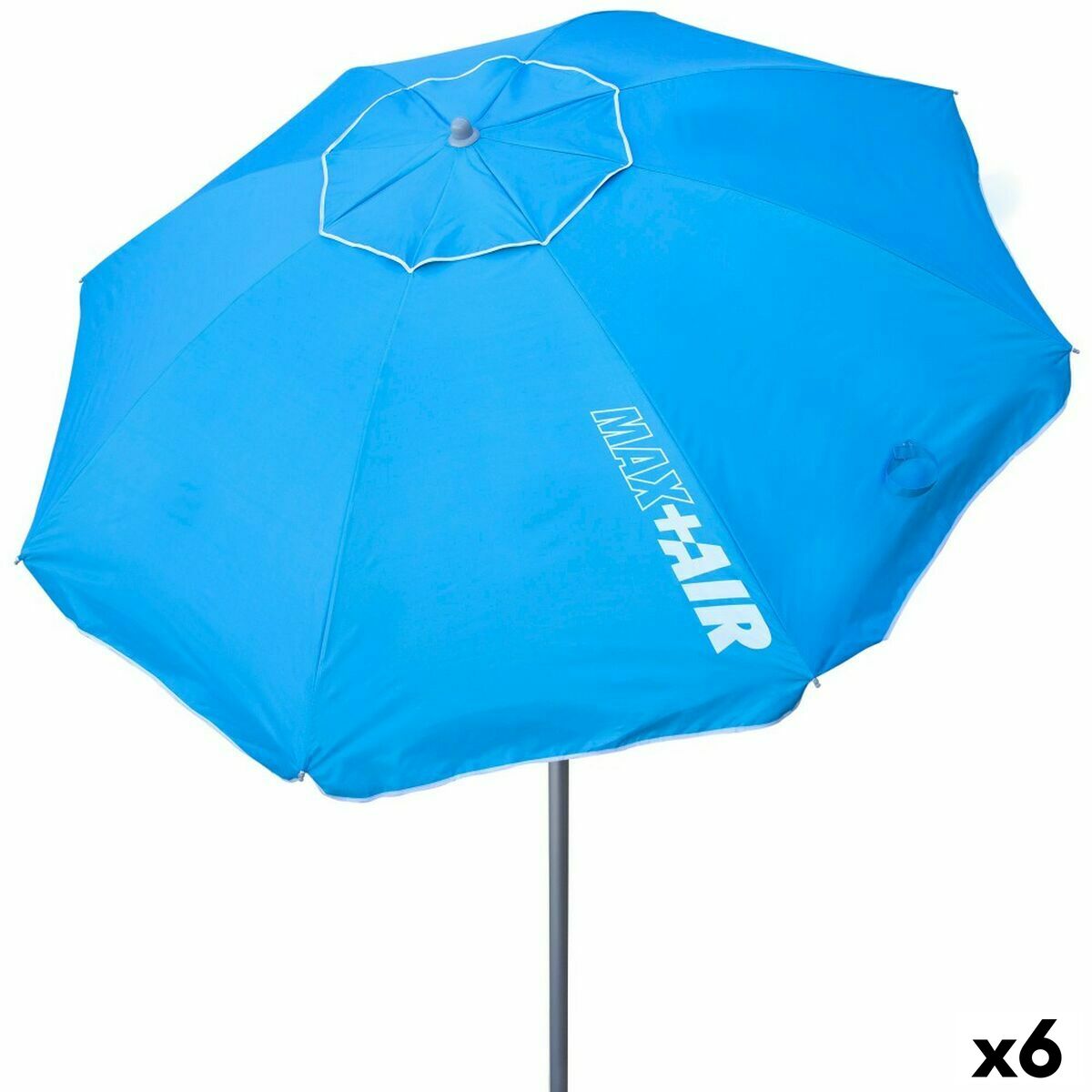 Umbrella Aktive Blue 220 x 207,5 x 220 cm (6 Units) Umbrella Aktive Blue 220 x 207,5 x 220 cm (6 Units)