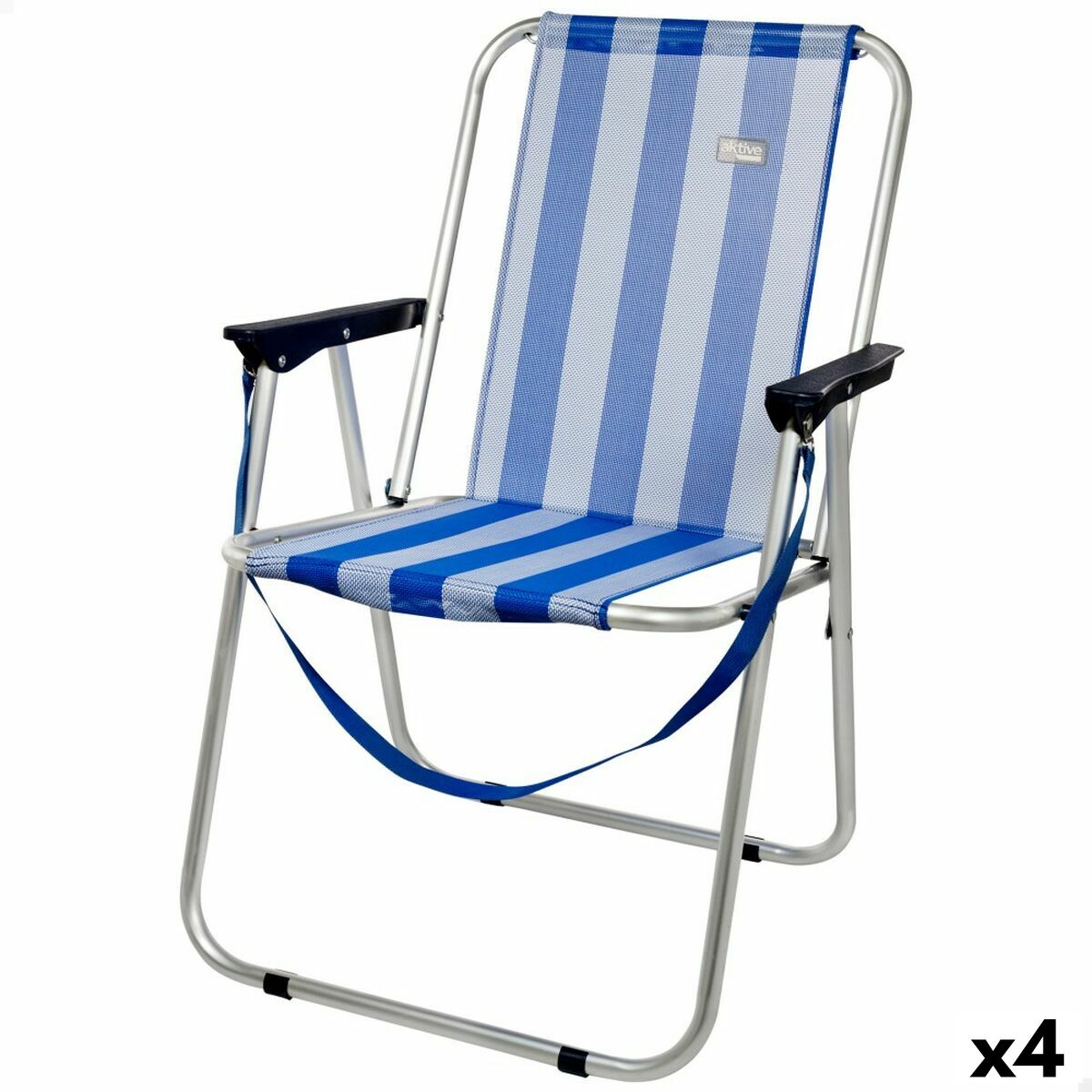 Folding Chair Aktive Sailor 44 x 76 x 45 cm (4 Units) Folding Chair Aktive Sailor 44 x 76 x 45 cm (4 Units)