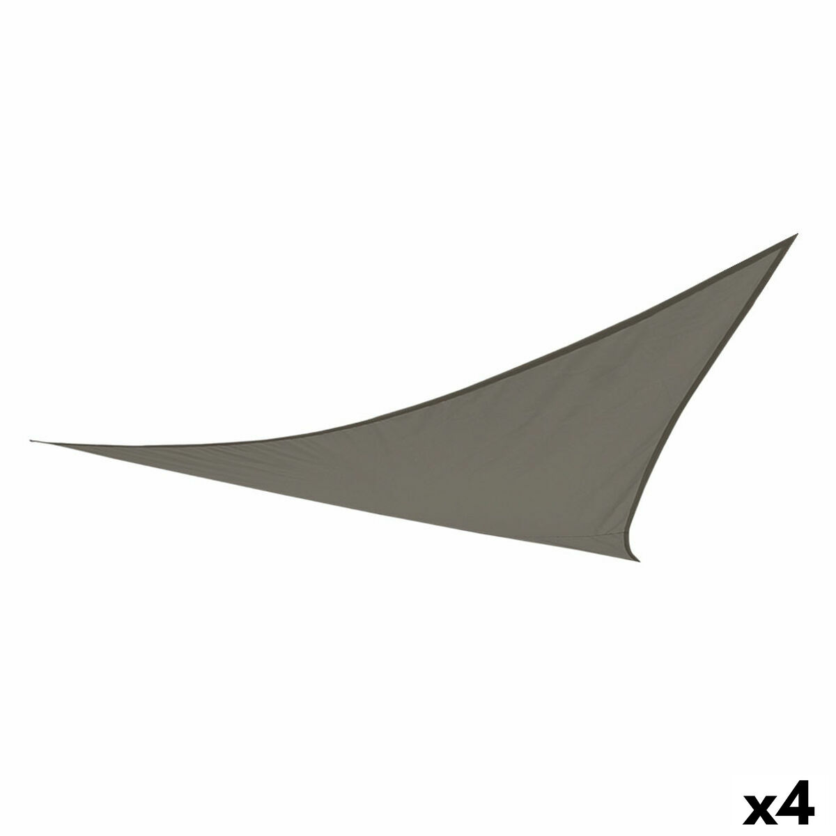 Shade Sail Aktive Grey 500 x 0,5 x 500 cm Triangular (4 Units)