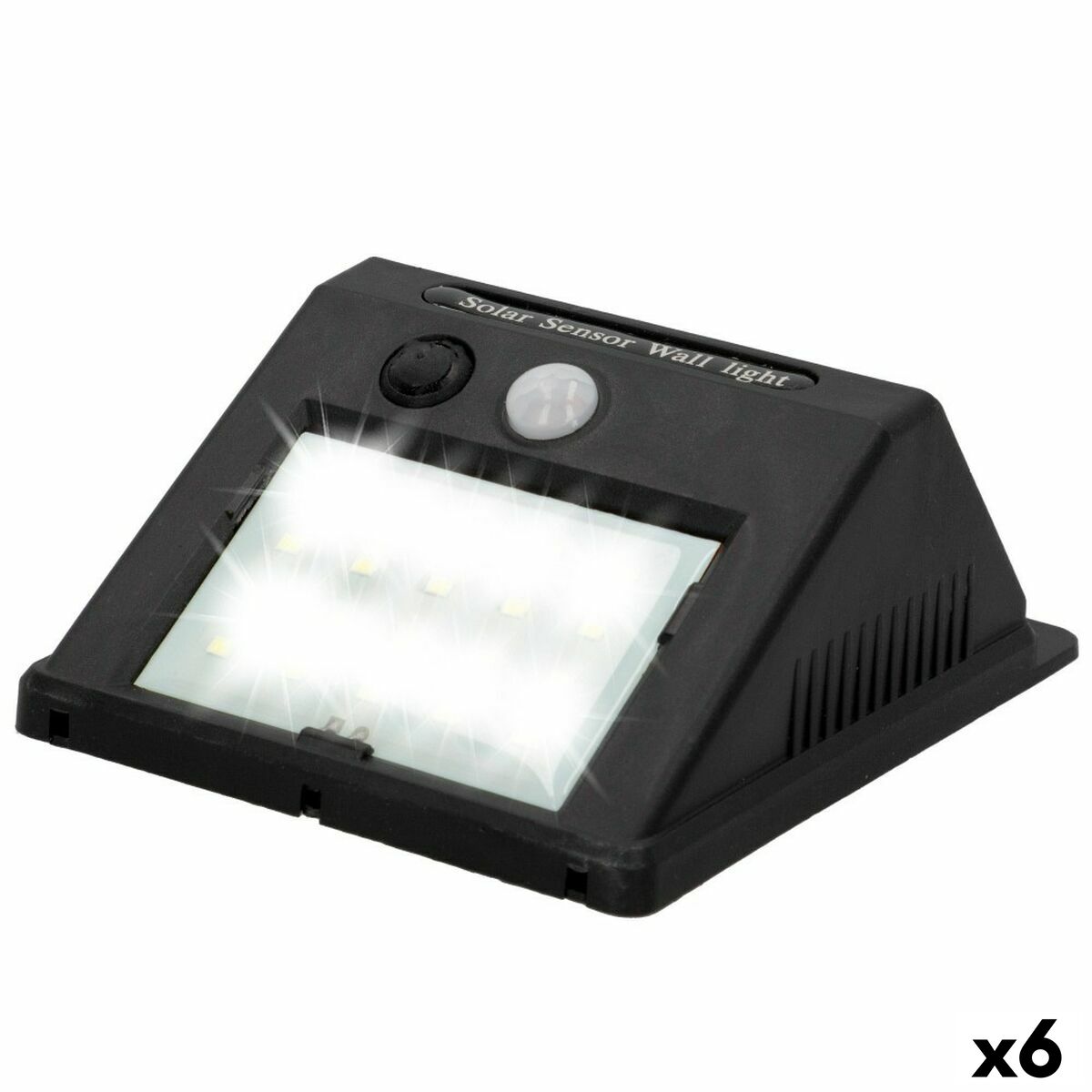 LED Light with Movement Sensor Aktive Plastic 9 x 12 x 5 cm (6 Units)