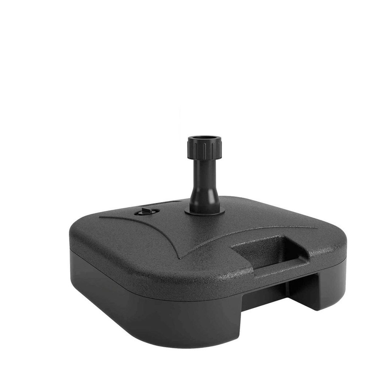Base for beach umbrella Aktive 44,5 x 12,5 x 44,5 cm Black Plastic Base for beach umbrella Aktive 44,5 x 12,5 x 44,5 cm Black Plastic