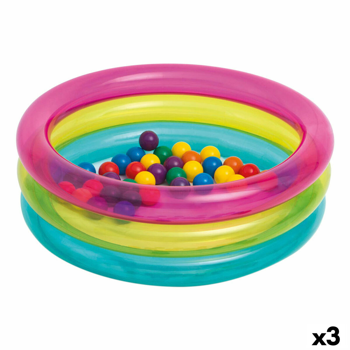 Ball Pool Intex 86 x 25 x 86 cm (3 Units) Ball Pool Intex 86 x 25 x 86 cm (3 Units)
