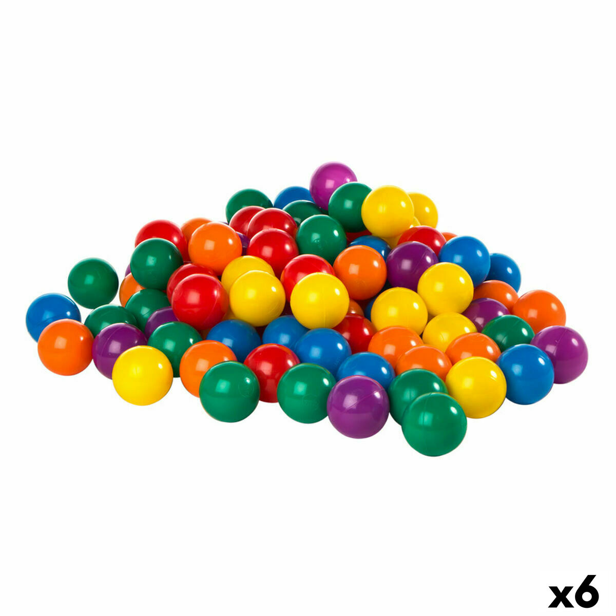 Balls Intex FUN BALLZ 100 Pieces 6,5 x 6,5 x 6,5 cm (6 Units) Balls Intex FUN BALLZ 100 Pieces 6,5 x 6,5 x 6,5 cm (6 Units)