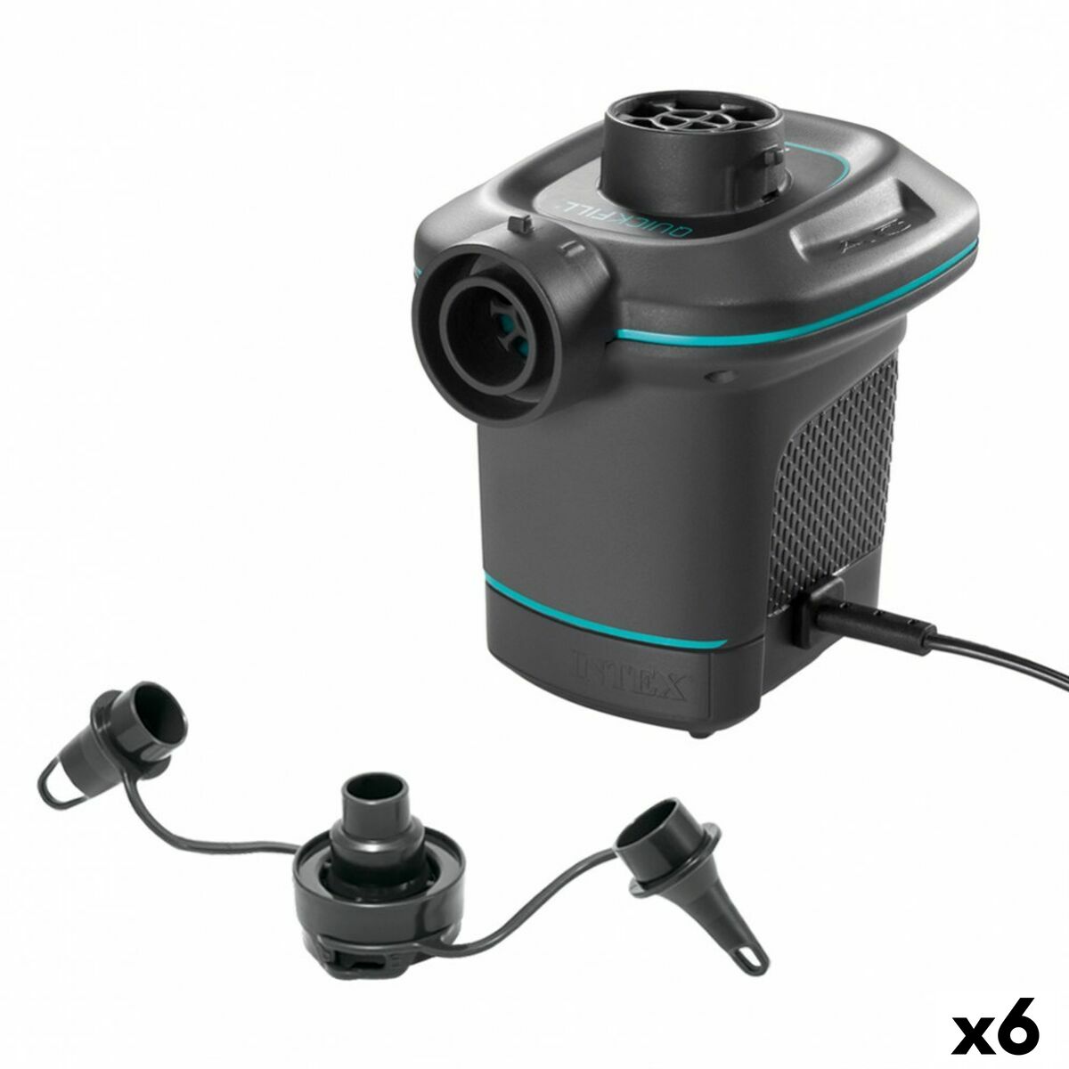 Electric Air Pump Intex Quick Fill Investable 220-240 V (6 Units) Electric Air Pump Intex Quick Fill Investable 220-240 V (6 Units)