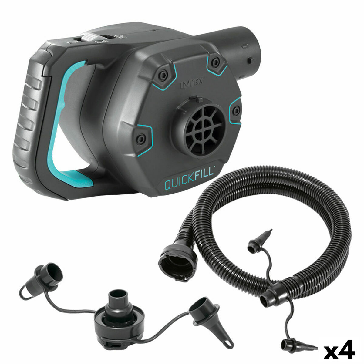 Electric Air Pump Intex Quick Fill Invertible 220-240 V 4 Units Electric Air Pump Intex Quick Fill Invertible 220-240 V 4 Units