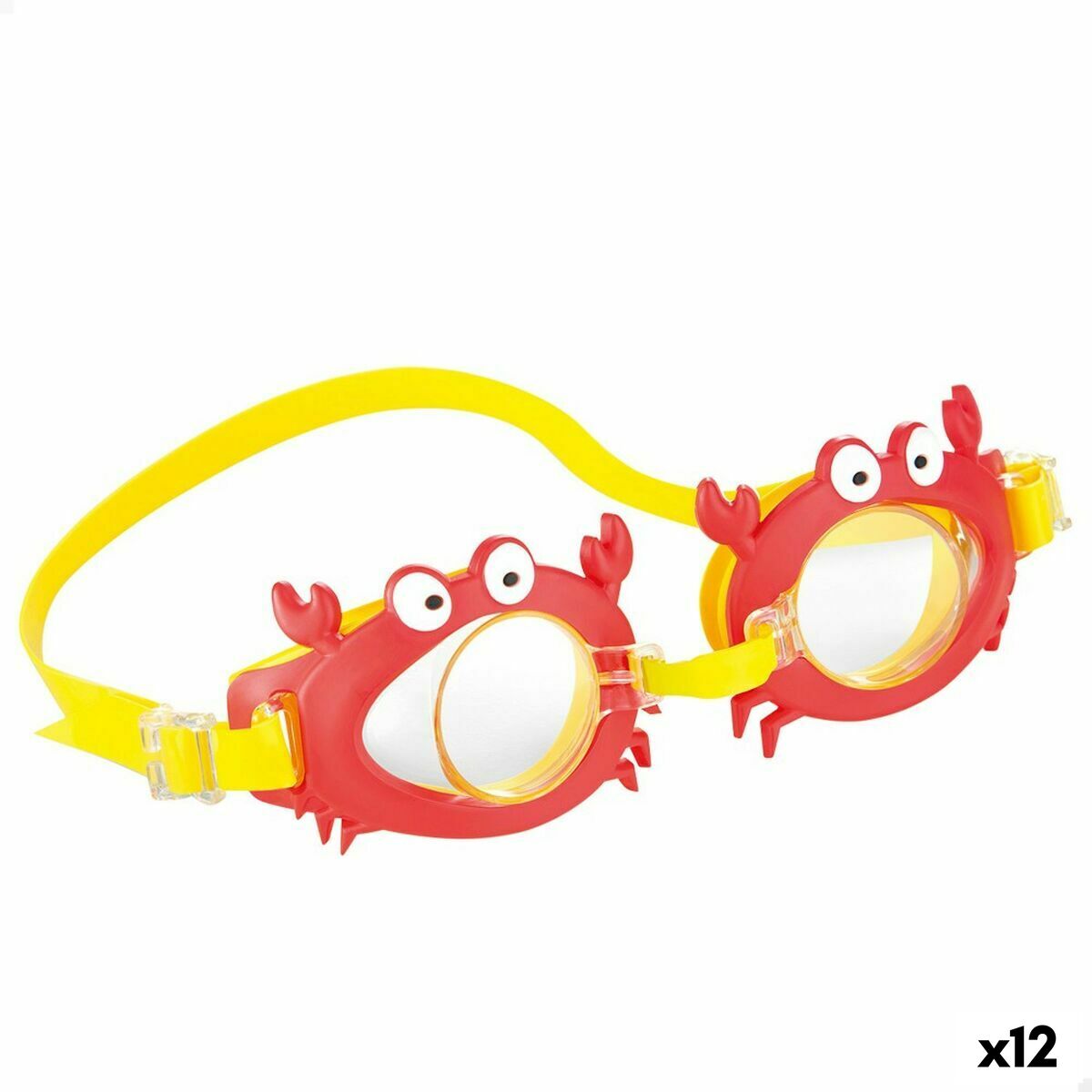 Children’s Swimming Goggles Intex Junior (12 Units) Children’s Swimming Goggles Intex Junior (12 Units)
