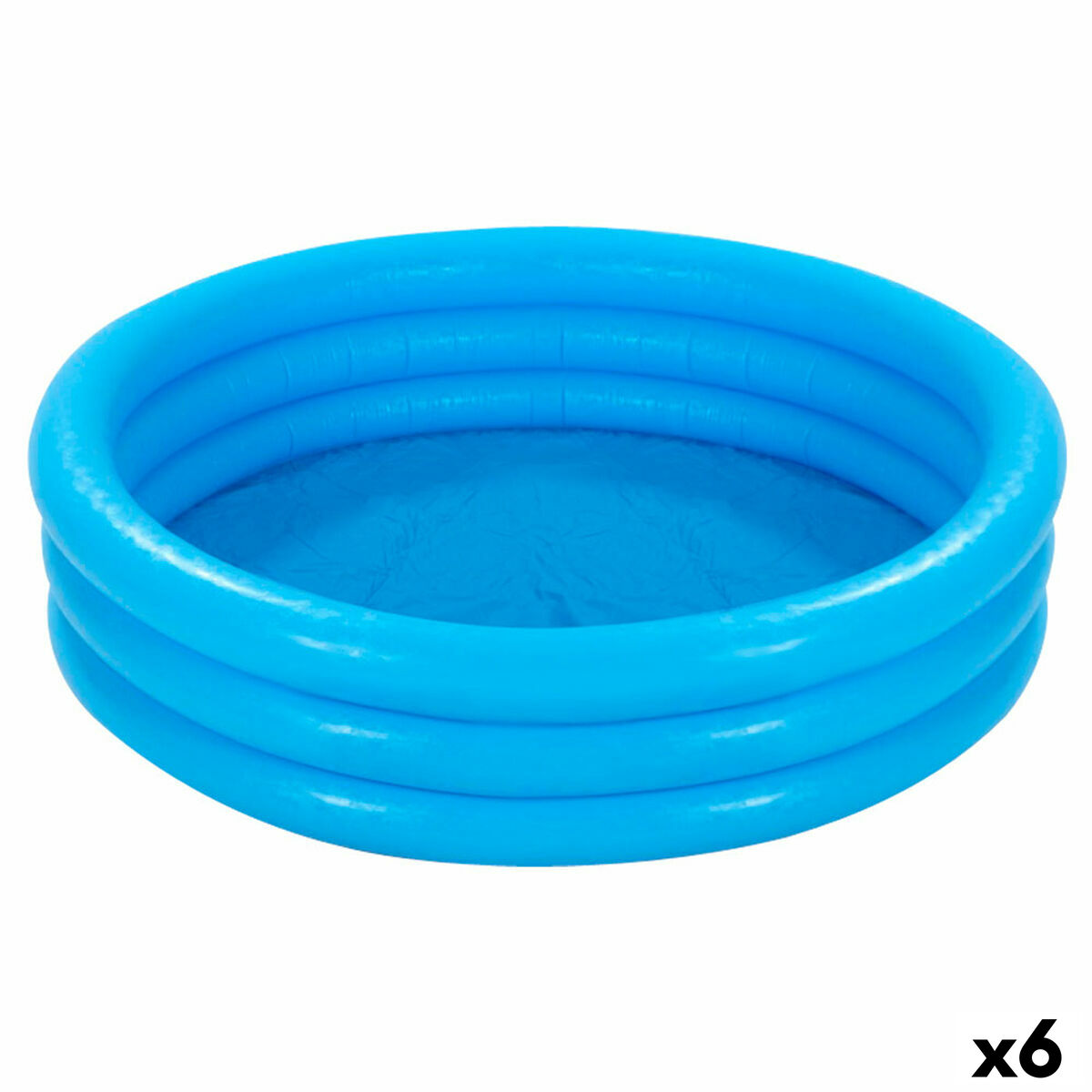 Inflatable Paddling Pool for Children Intex Blue Rings 330 L 147 x 33 cm (6 Units) Inflatable Paddling Pool for Children Intex Blue Rings 330 L 147 x 33 cm (6 Units)