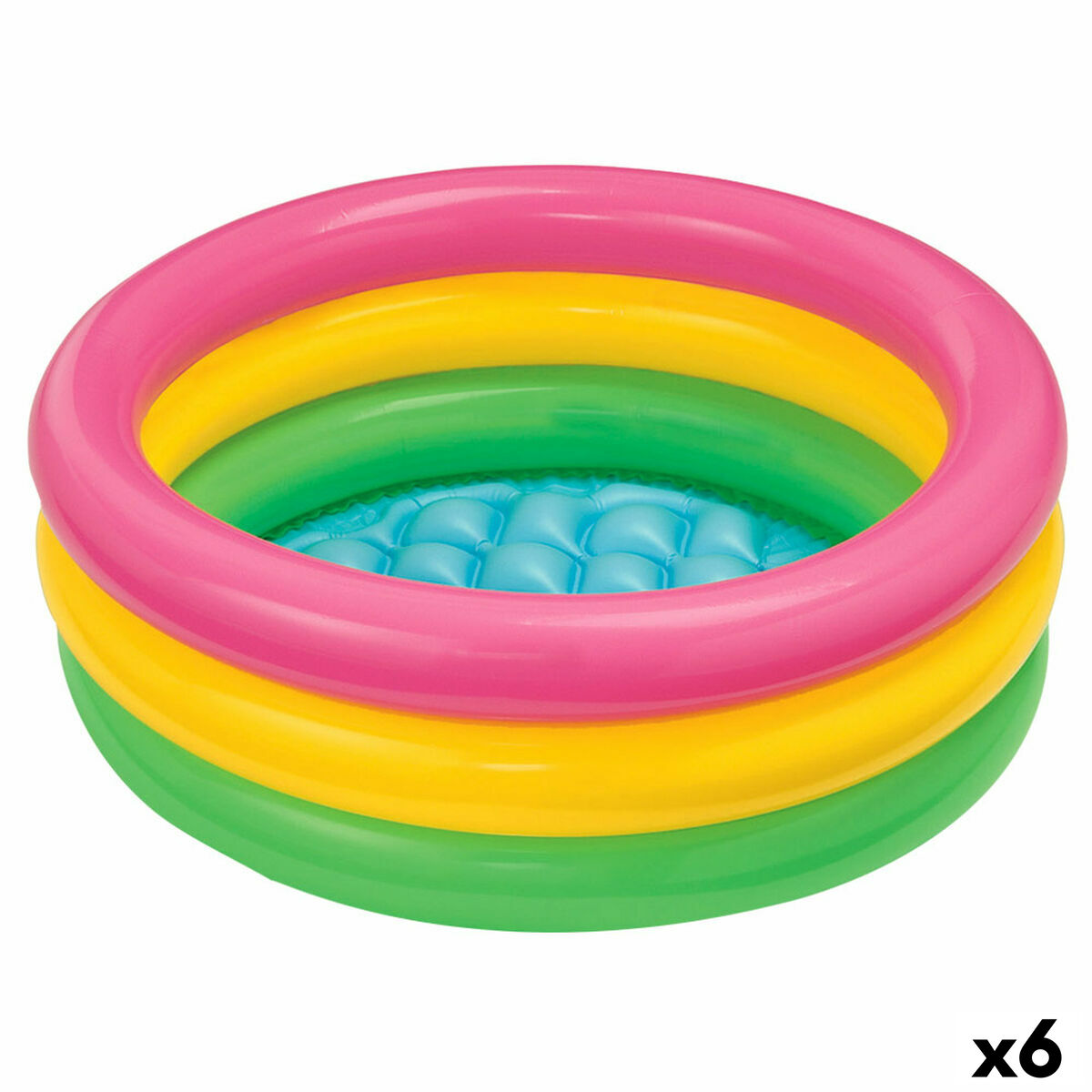 Inflatable Paddling Pool for Children Intex Sunset Rings 68 L 86 x 25 x 86 cm (6 Units) Inflatable Paddling Pool for Children Intex Sunset Rings 68 L 86 x 25 x 86 cm (6 Units)