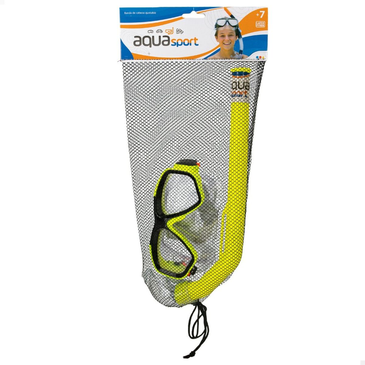 Snorkel Goggles and Tube Colorbaby Aqua Sport Children’s (12 Units)