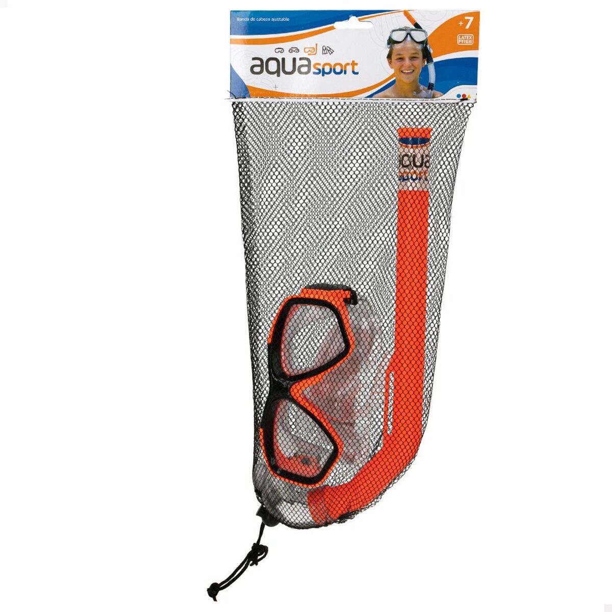 Snorkel Goggles and Tube Colorbaby Aqua Sport Children’s (12 Units)