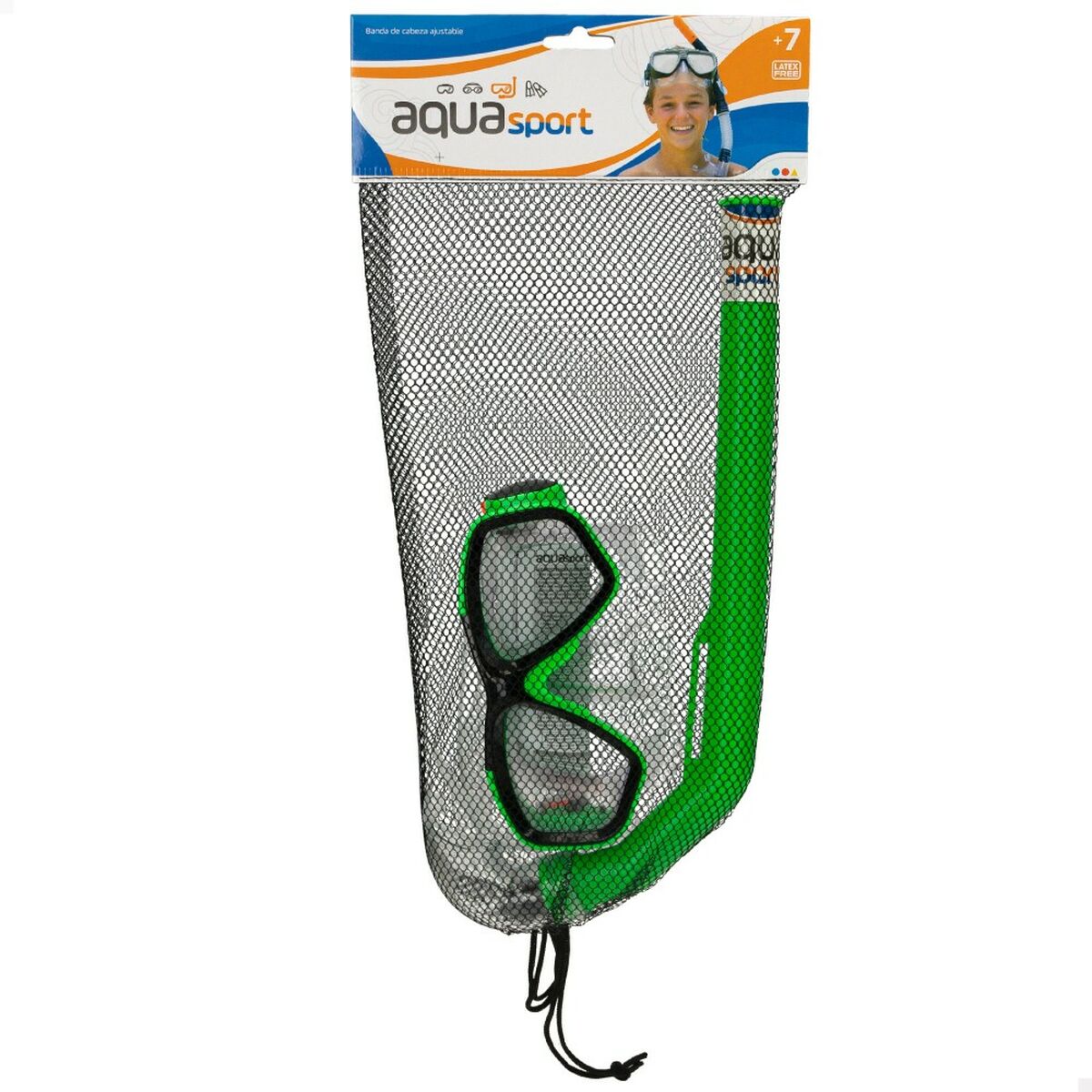 Snorkel Goggles and Tube Colorbaby Aqua Sport Children’s (12 Units)
