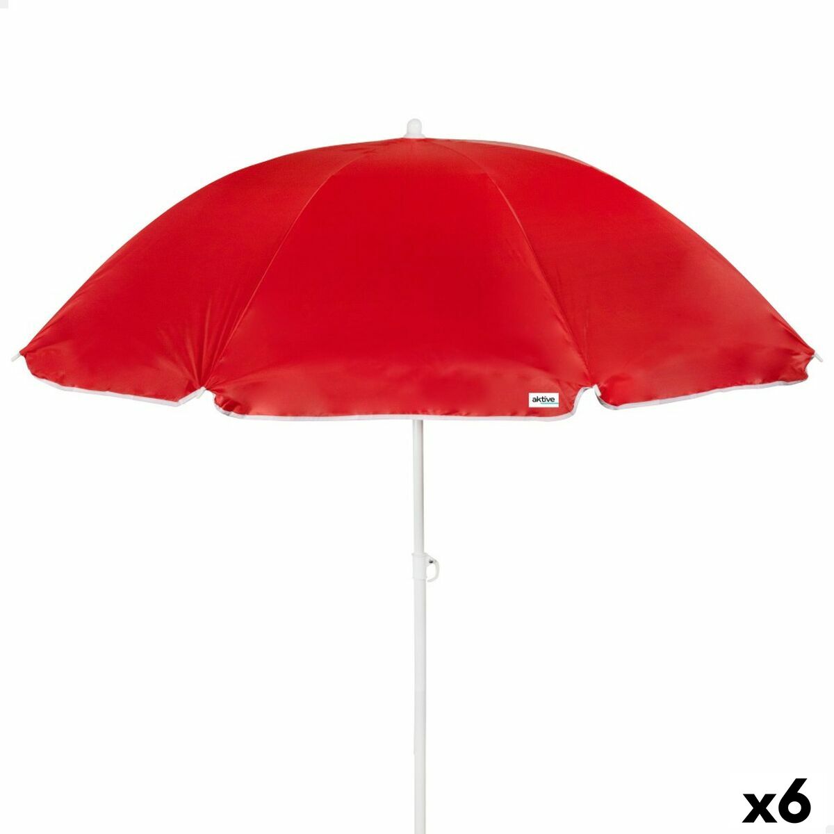 Umbrella Aktive  220 cm 220 x 209 x 220 cm UV50 (6 Units) Umbrella Aktive  220 cm 220 x 209 x 220 cm UV50 (6 Units)