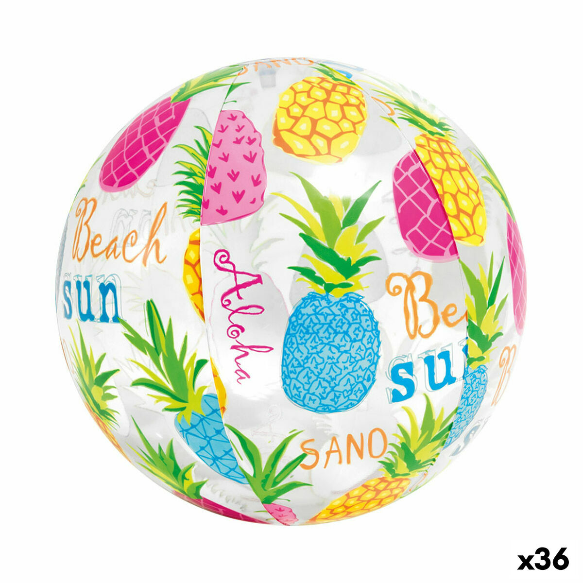 Beach ball Intex Ø 51 cm PVC (36 Units) Beach ball Intex Ø 51 cm PVC (36 Units)