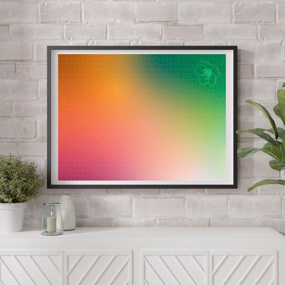 Puzzle Colorbaby Season’s Gradients Spring 68 x 50 cm (6 Units)