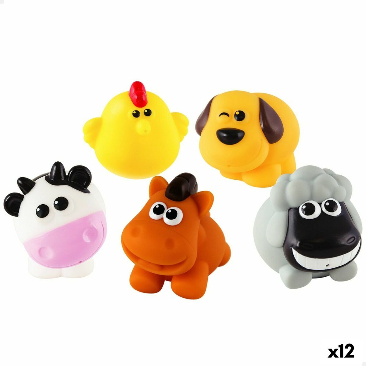 Set of Farm Animals Winfun 7 x 6,5 x 4 cm (12 Units) Set of Farm Animals Winfun 7 x 6,5 x 4 cm (12 Units)