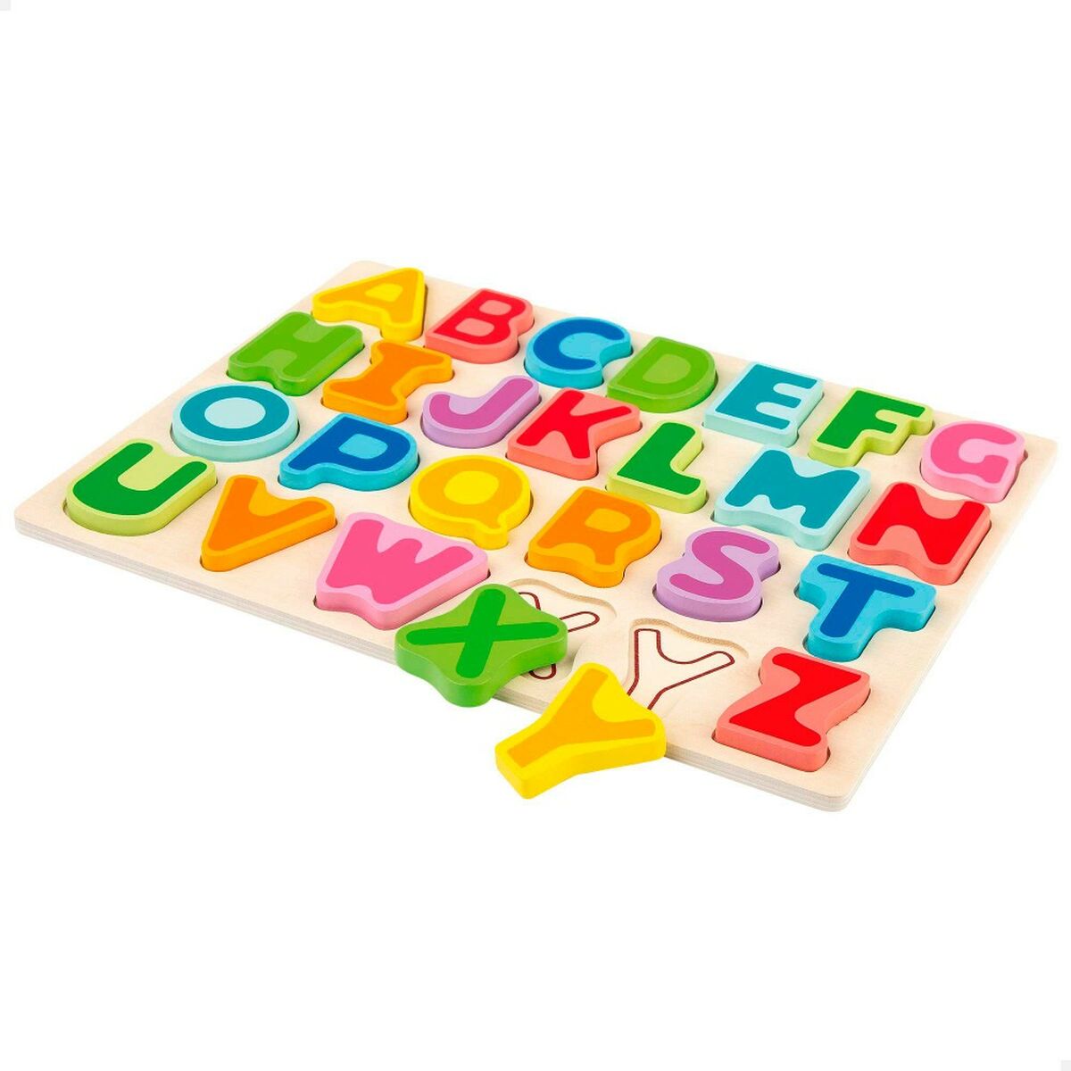 Child’s Wooden Puzzle Woomax + 2 Years 27 Pieces (12 Units)