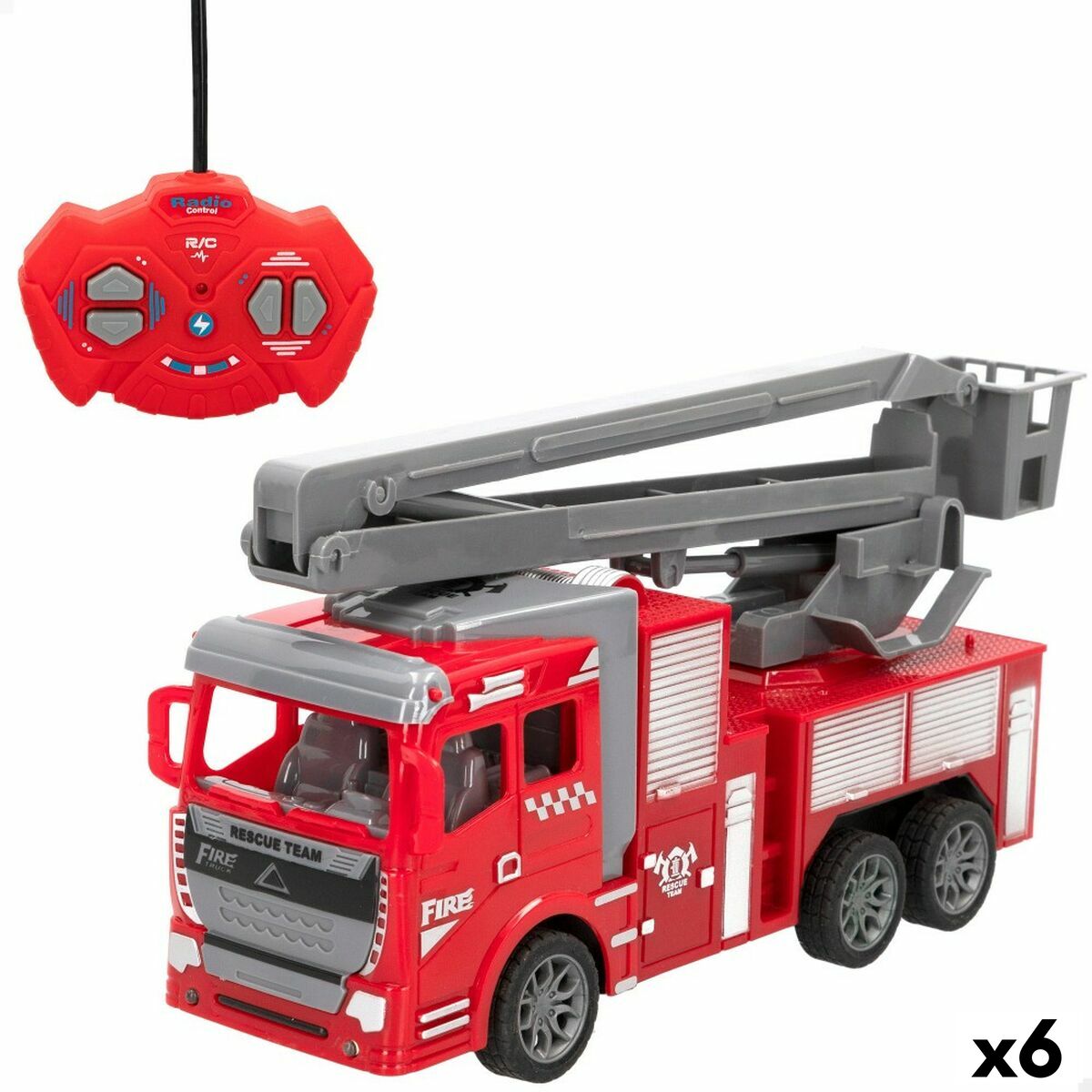 Fire Engine Speed & Go 23 x 12,5 x 8 cm (6 Units) Fire Engine Speed & Go 23 x 12,5 x 8 cm (6 Units)