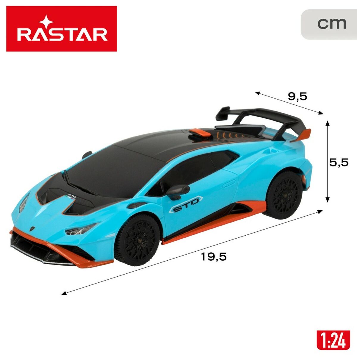 Remote control car Lamborghini (4 Units)