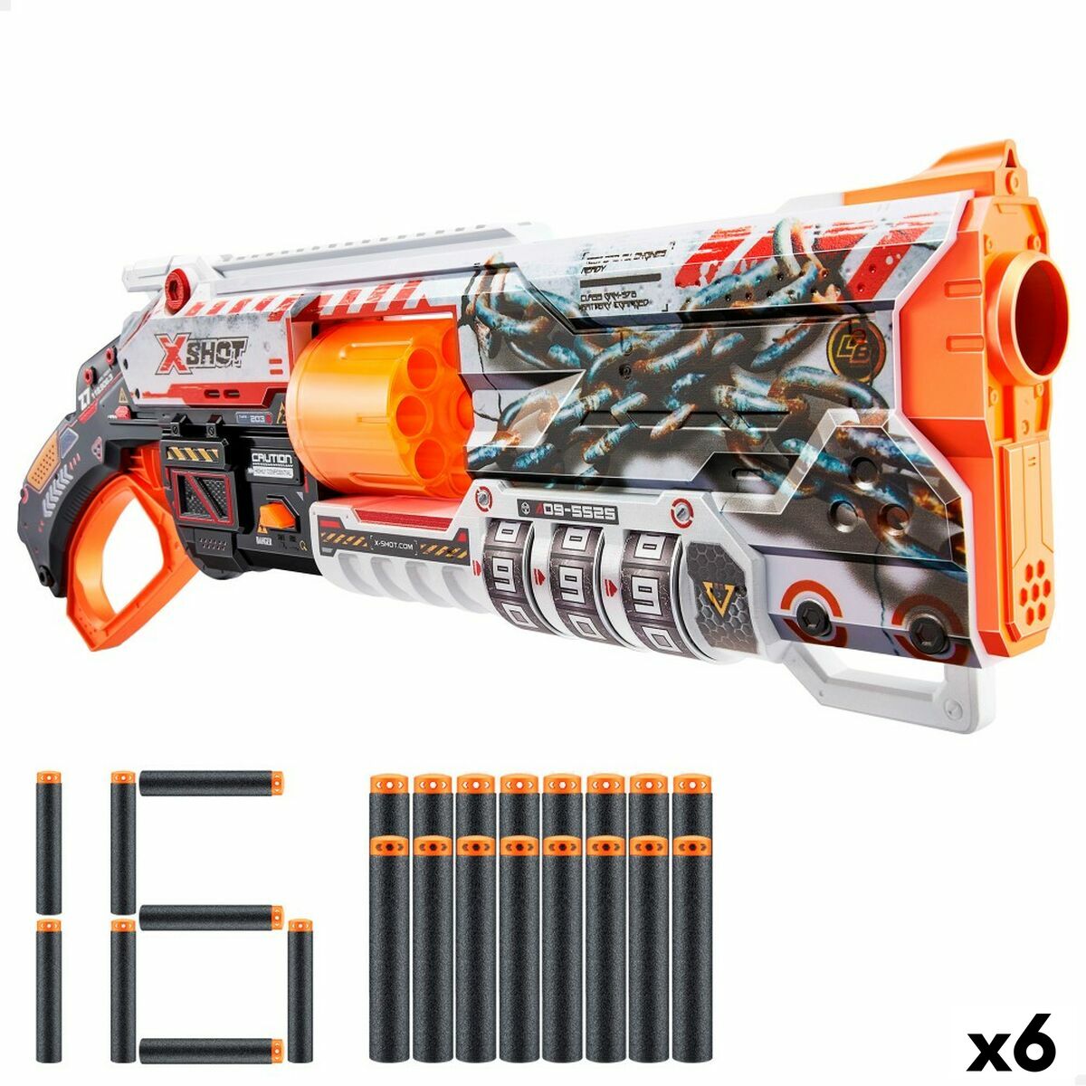 Dart Gun Zuru X-Shot Skins Lock Blaster Dart Gun Zuru X-Shot Skins Lock Blaster