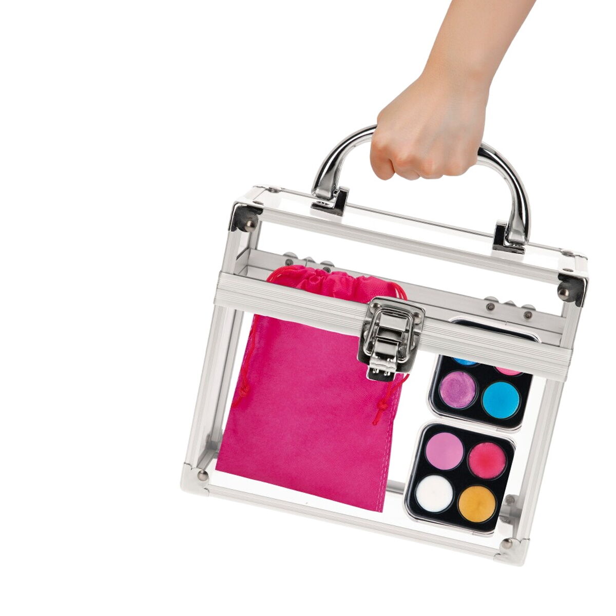 Children’s Make-up Set Cra-Z-Art Shimmer ‘n Sparkle Glam & Go 19 x 16 x 8 cm 4 Units
