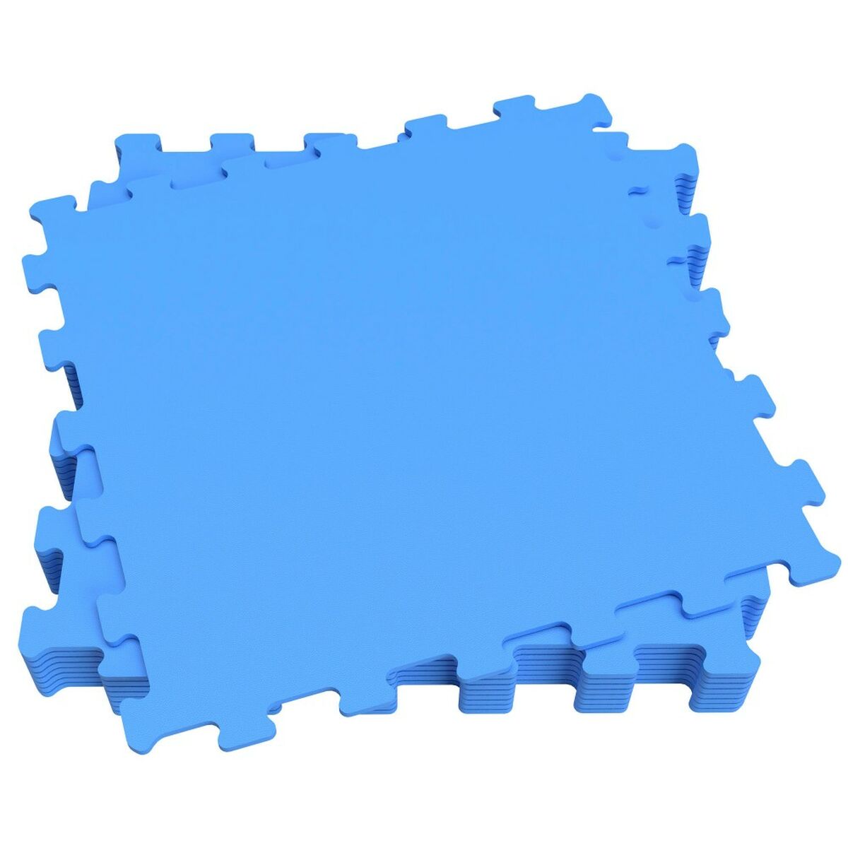Child’s Puzzle Aktive Blue 9 Pieces Eva Rubber 50 x 0,4 x 50 cm (4 Units)