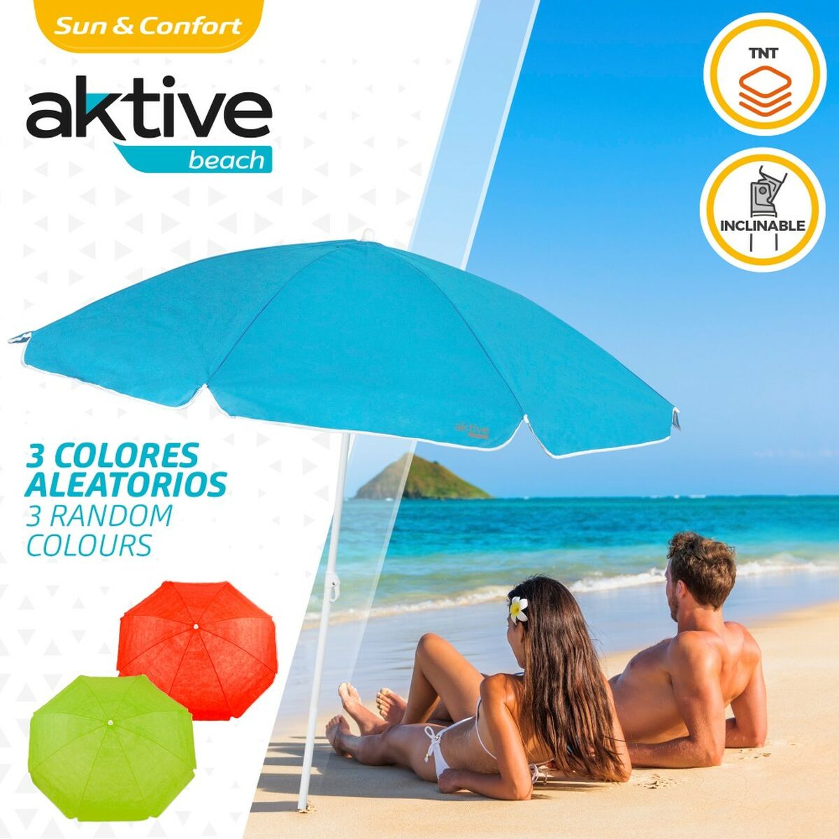 Umbrella Aktive 160 x 166 x 160 cm 160 x 170 x 160 cm (12 Units)