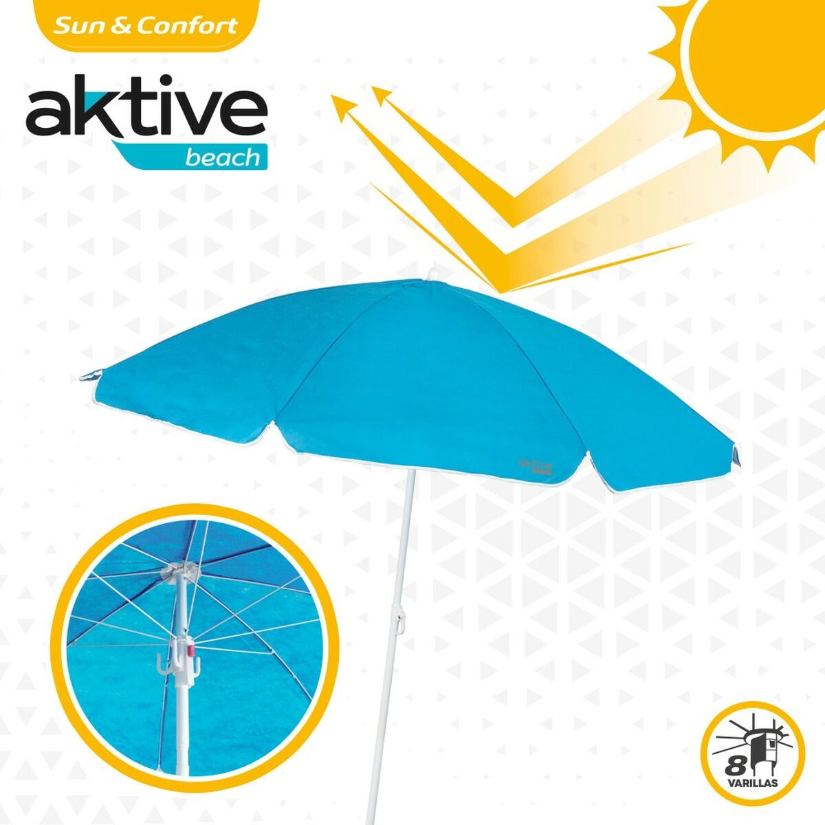 Umbrella Aktive 160 x 166 x 160 cm 160 x 170 x 160 cm (12 Units)