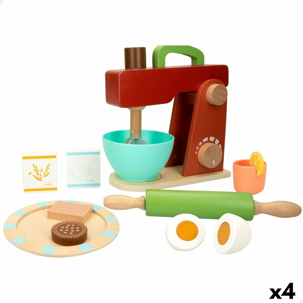 Toy Appliance Woomax 12 Pieces 20 x 22,5 x 8 cm (4 Units) Toy Appliance Woomax 12 Pieces 20 x 22,5 x 8 cm (4 Units)