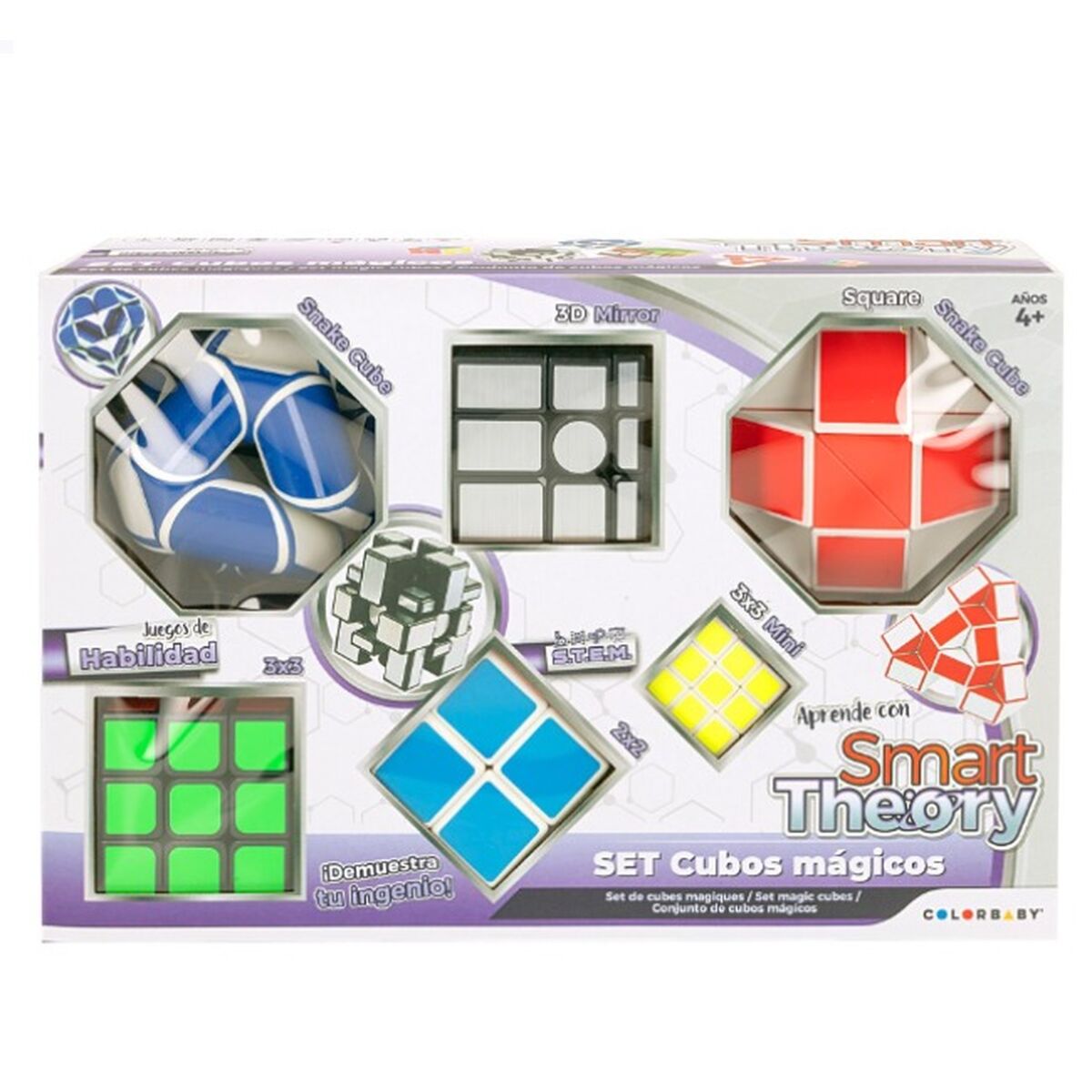 Rubik’s Cube Colorbaby Smart Theory 6 Pieces