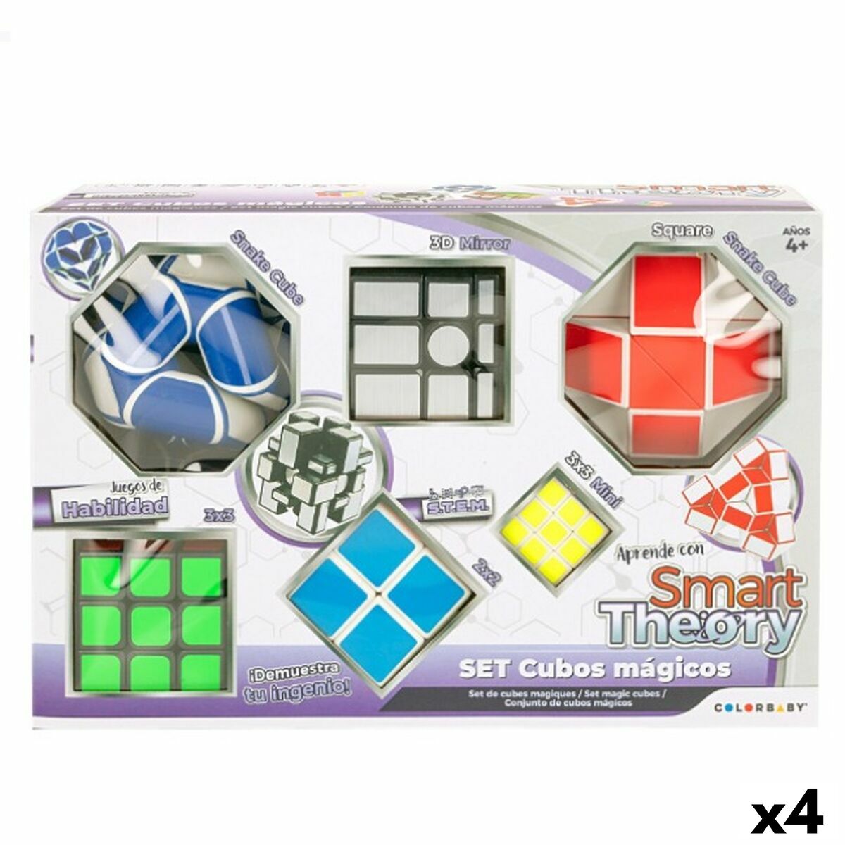 Rubik’s Cube Colorbaby Smart Theory 6 Pieces