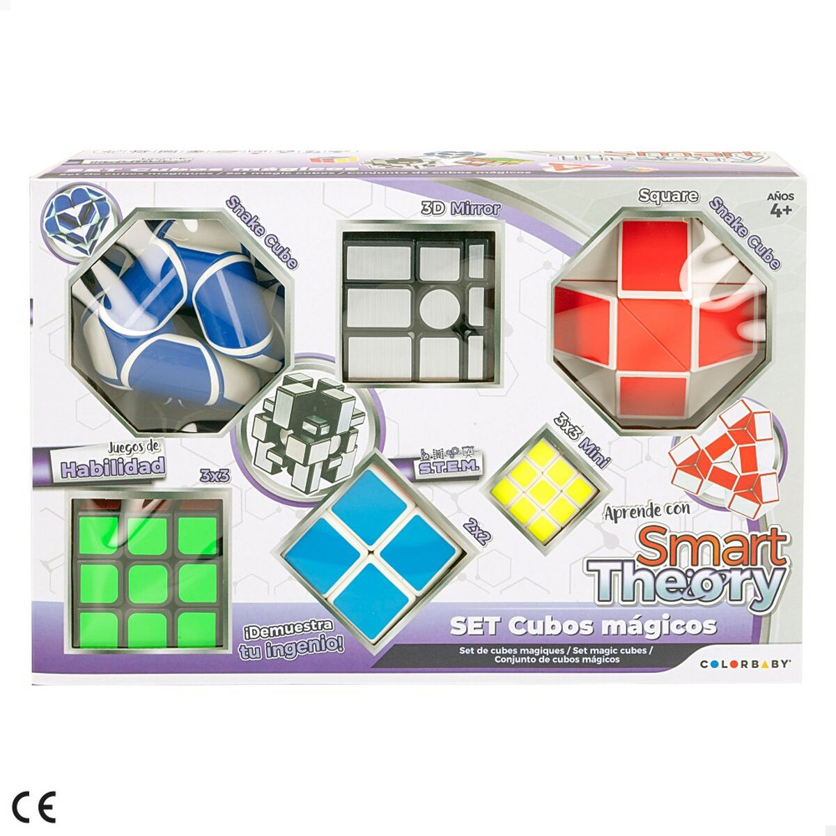 Rubik’s Cube Colorbaby Smart Theory 6 Pieces