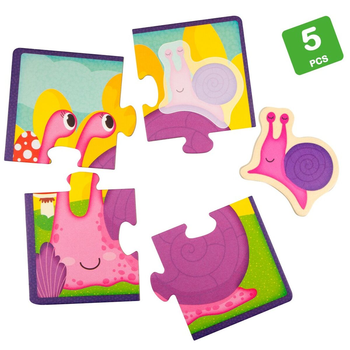 Child’s Puzzle Lisciani animals 16 Pieces 16 x 1 x 16 cm (6 Units)