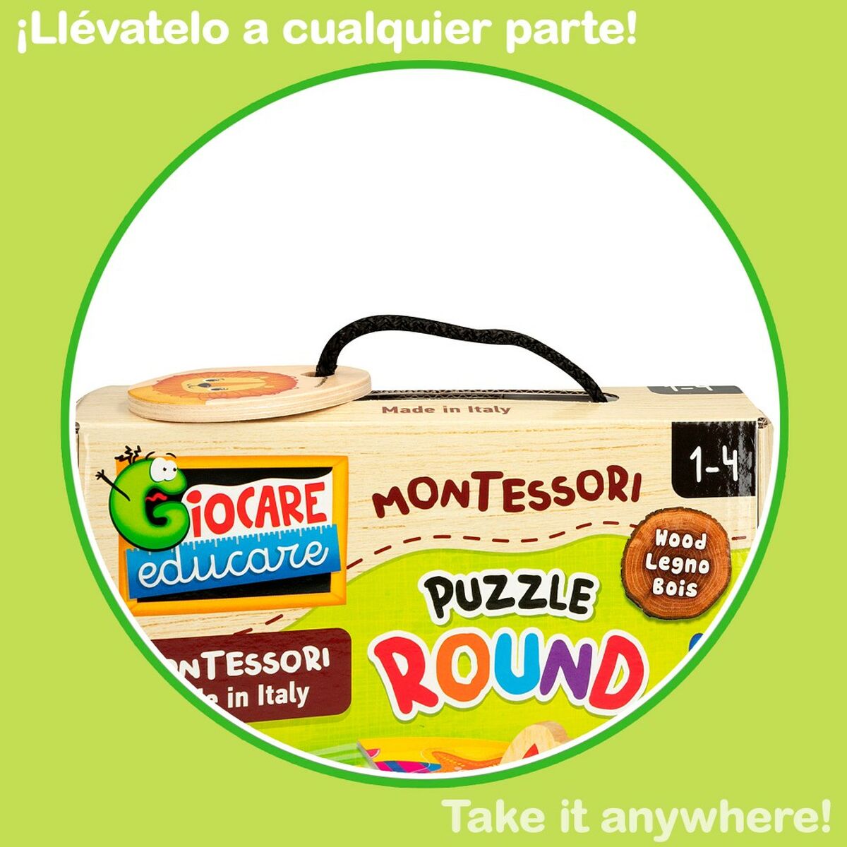 Child’s Puzzle Lisciani Navy 13 Pieces 33 x 1 x 32 cm (6 Units)