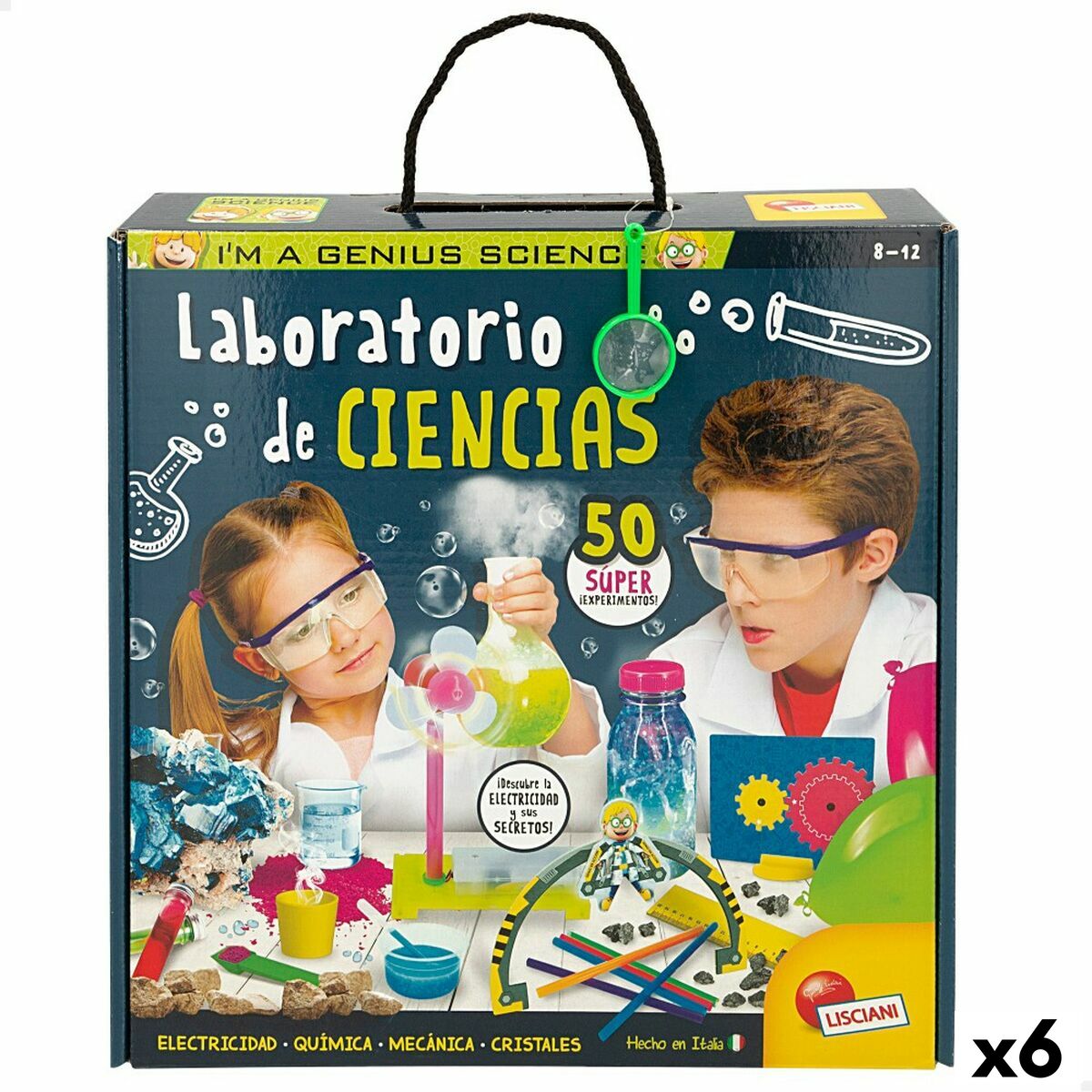 Science Game Lisciani Laboratorio ES (6 Units) Science Game Lisciani Laboratorio ES (6 Units)