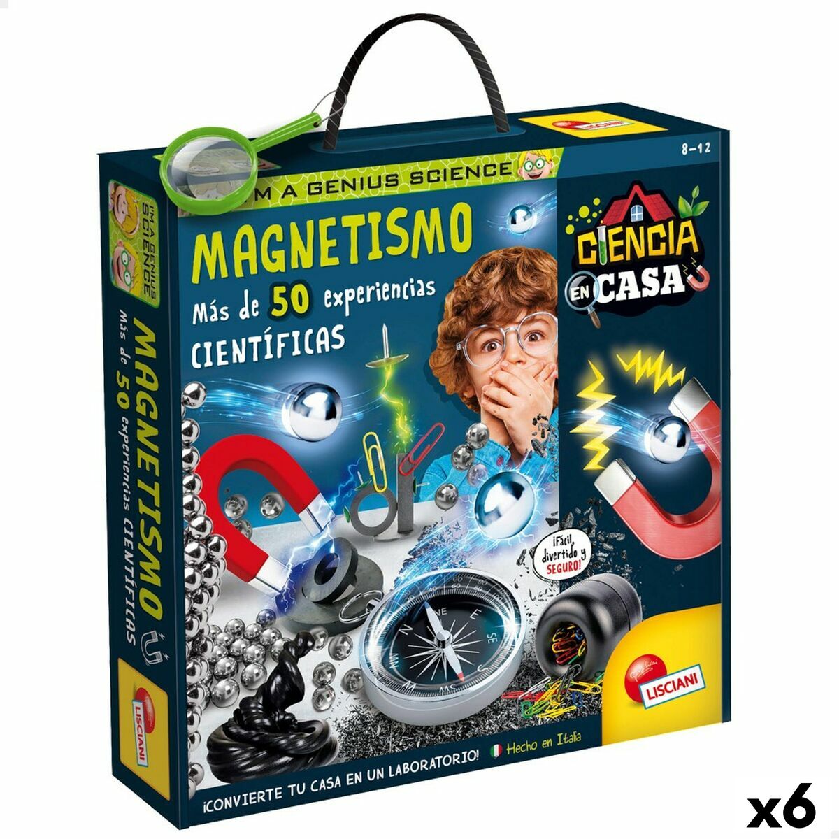 Science Game Lisciani Magnetismo ES (6 Units) Science Game Lisciani Magnetismo ES (6 Units)