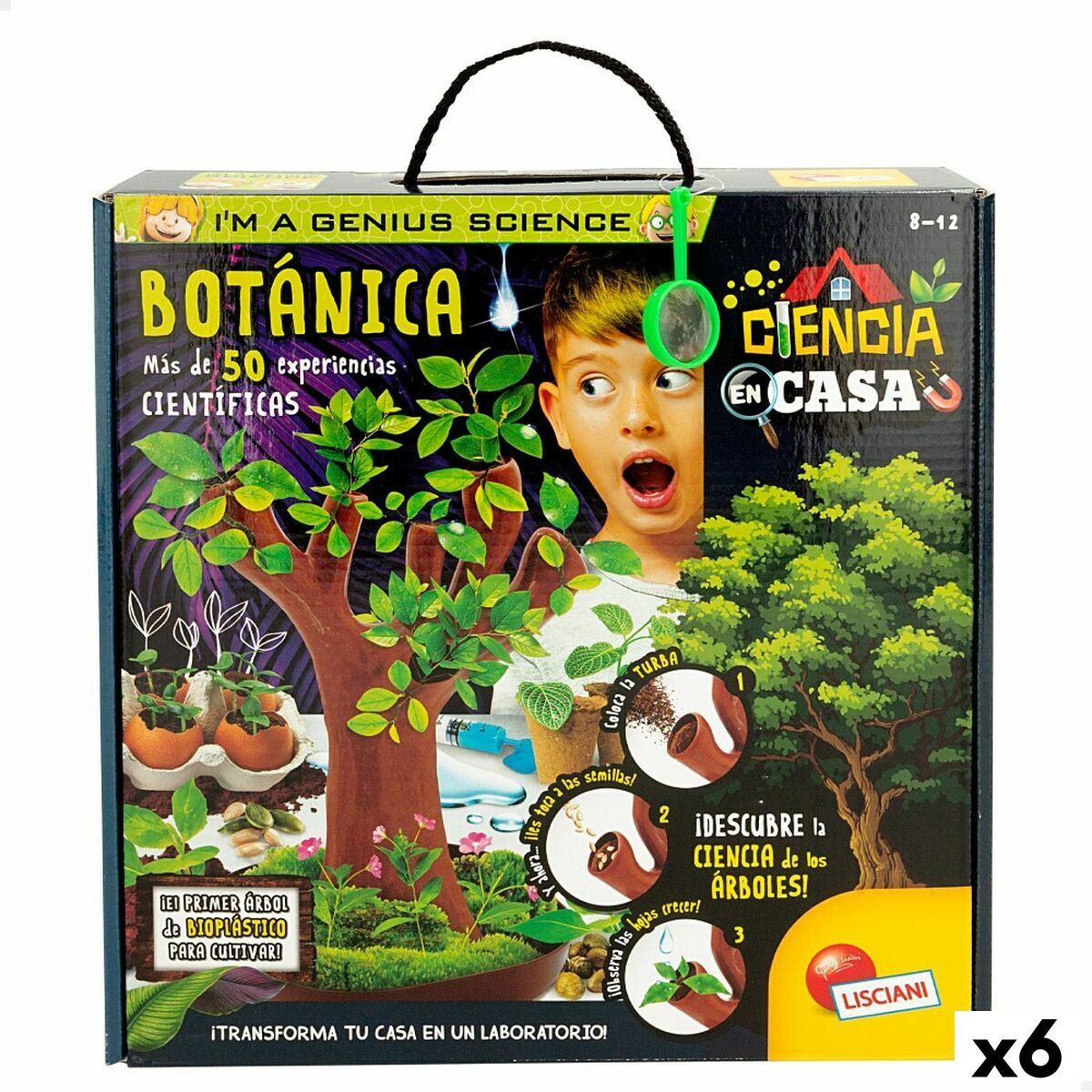 Science Game Lisciani Botánica ES (6 Units) Science Game Lisciani Botánica ES (6 Units)