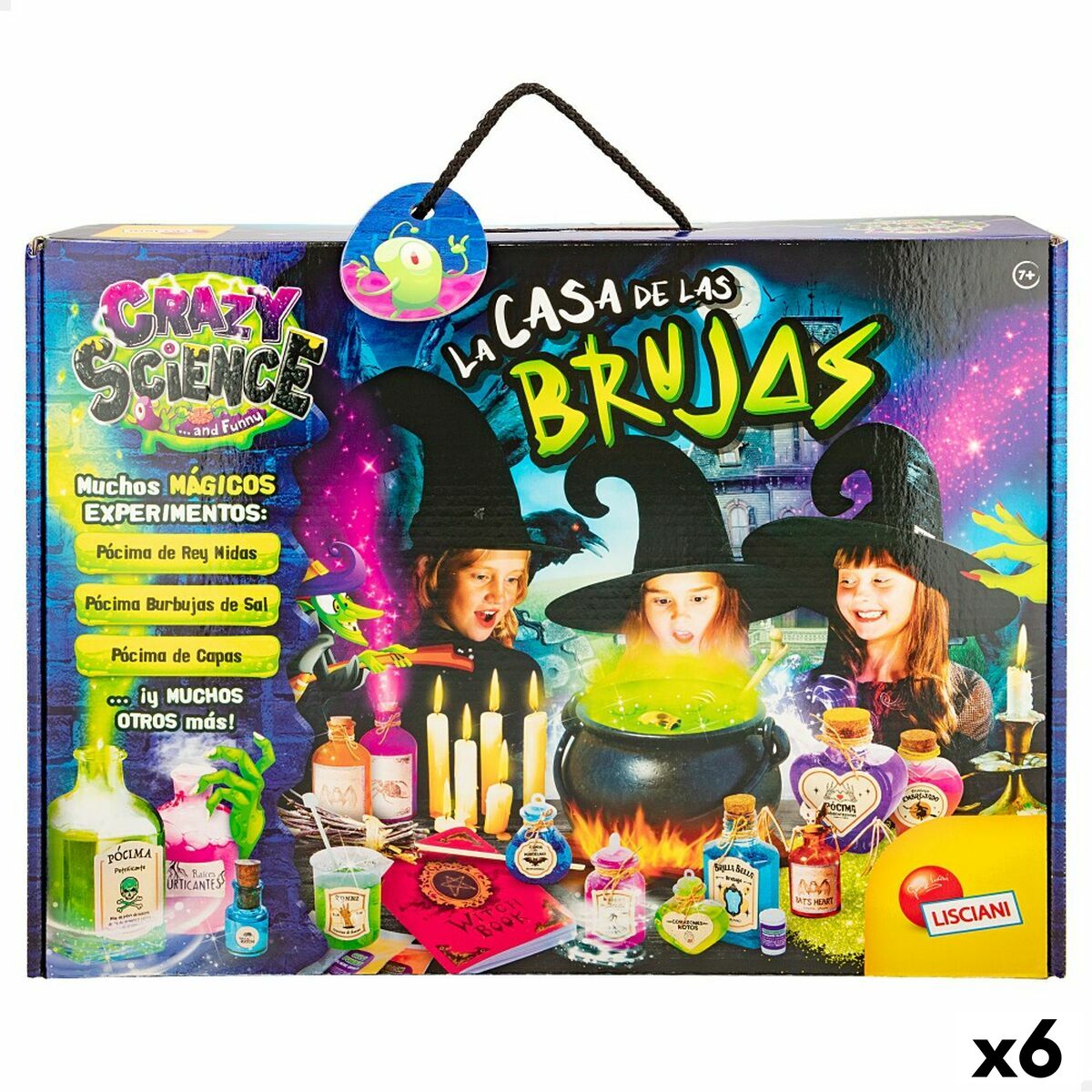 Science Game Lisciani La casa de las brujas ES (6 Units) Science Game Lisciani La casa de las brujas ES (6 Units)