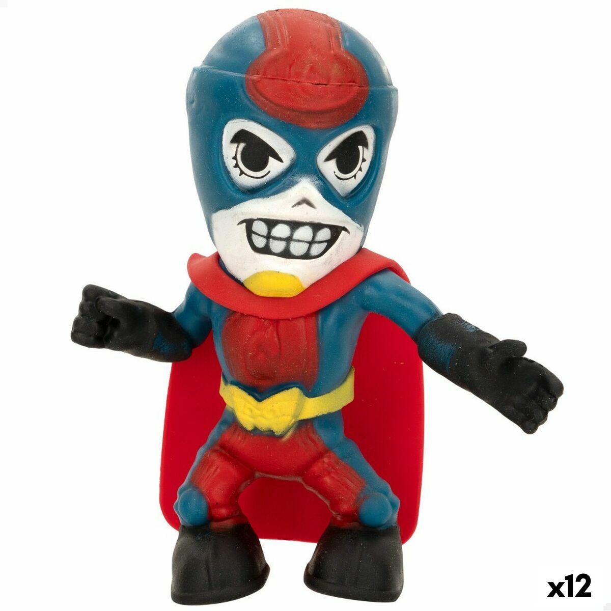 Action Figure Eolo Super Masked Pepper Man 14 x 15,5 x 5,5 cm Elastic (12 Units) Action Figure Eolo Super Masked Pepper Man 14 x 15,5 x 5,5 cm Elastic (12 Units)