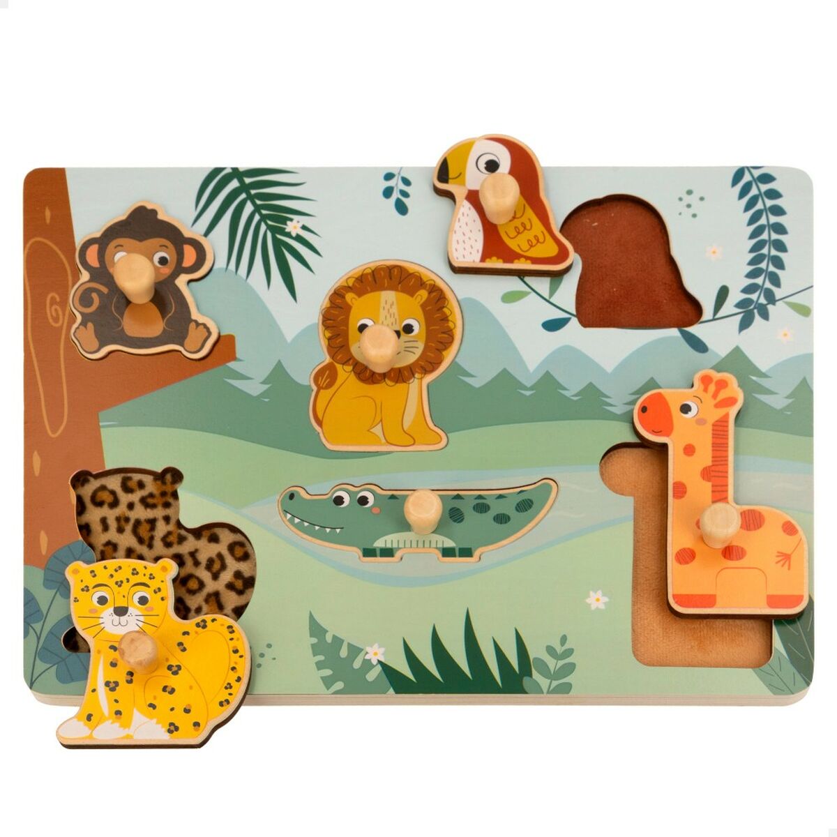 Child’s Wooden Puzzle Woomax (12 Units)