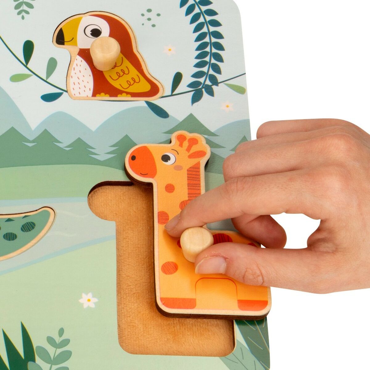 Child’s Wooden Puzzle Woomax (12 Units)