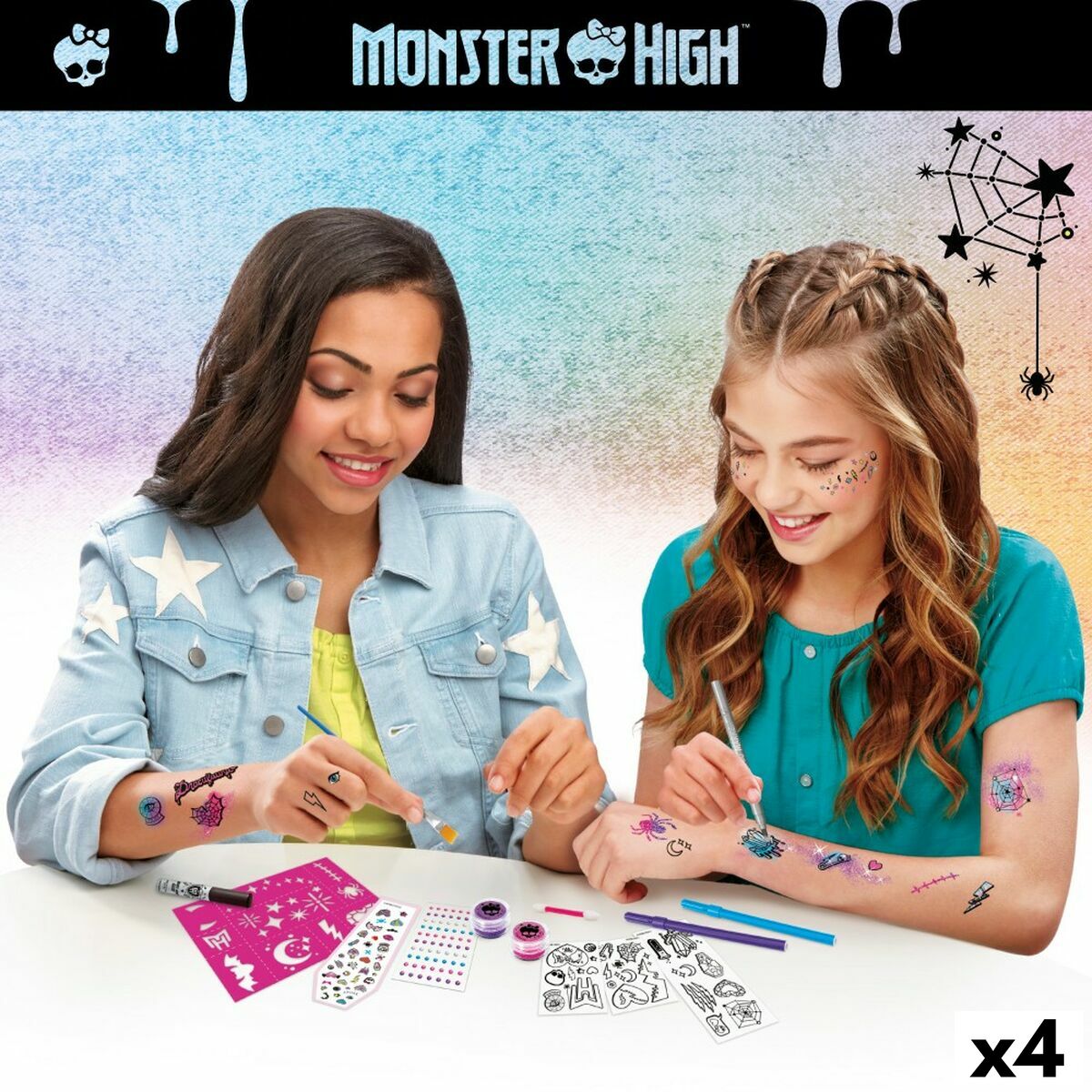 Fashion Studio Monster High Creeperific Temporary Tattoos