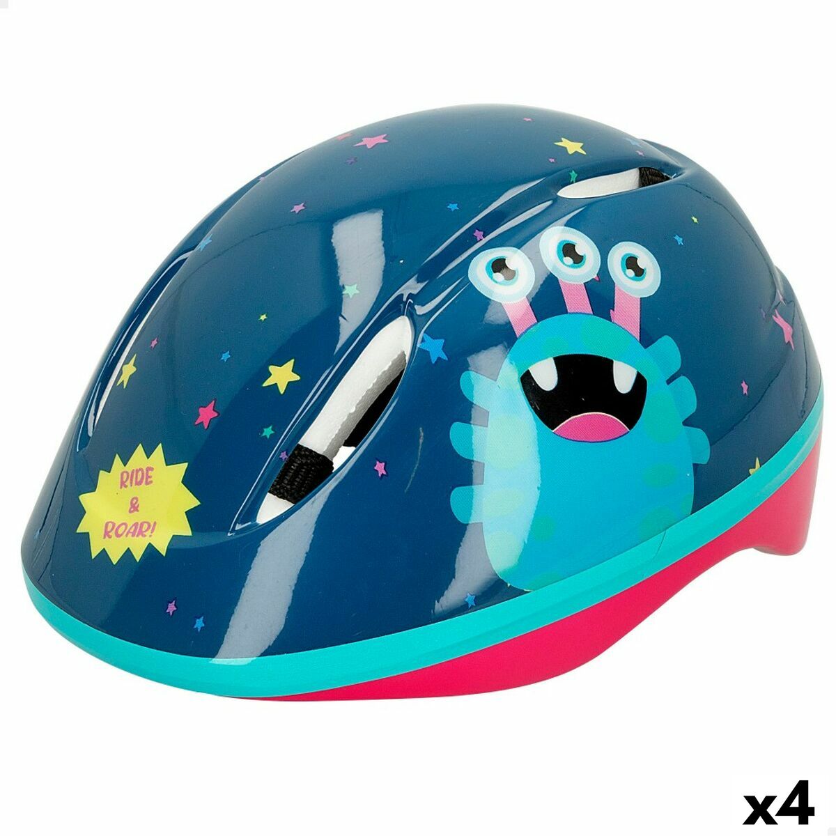 Baby Helmet Colorbaby Monster (4 Units) Baby Helmet Colorbaby Monster (4 Units)