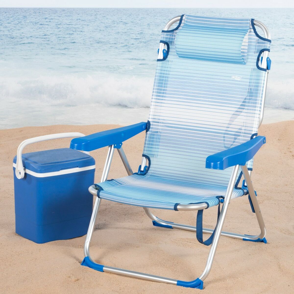 Beach Chair Aktive 48 x 90 x 60 cm (2 Units)