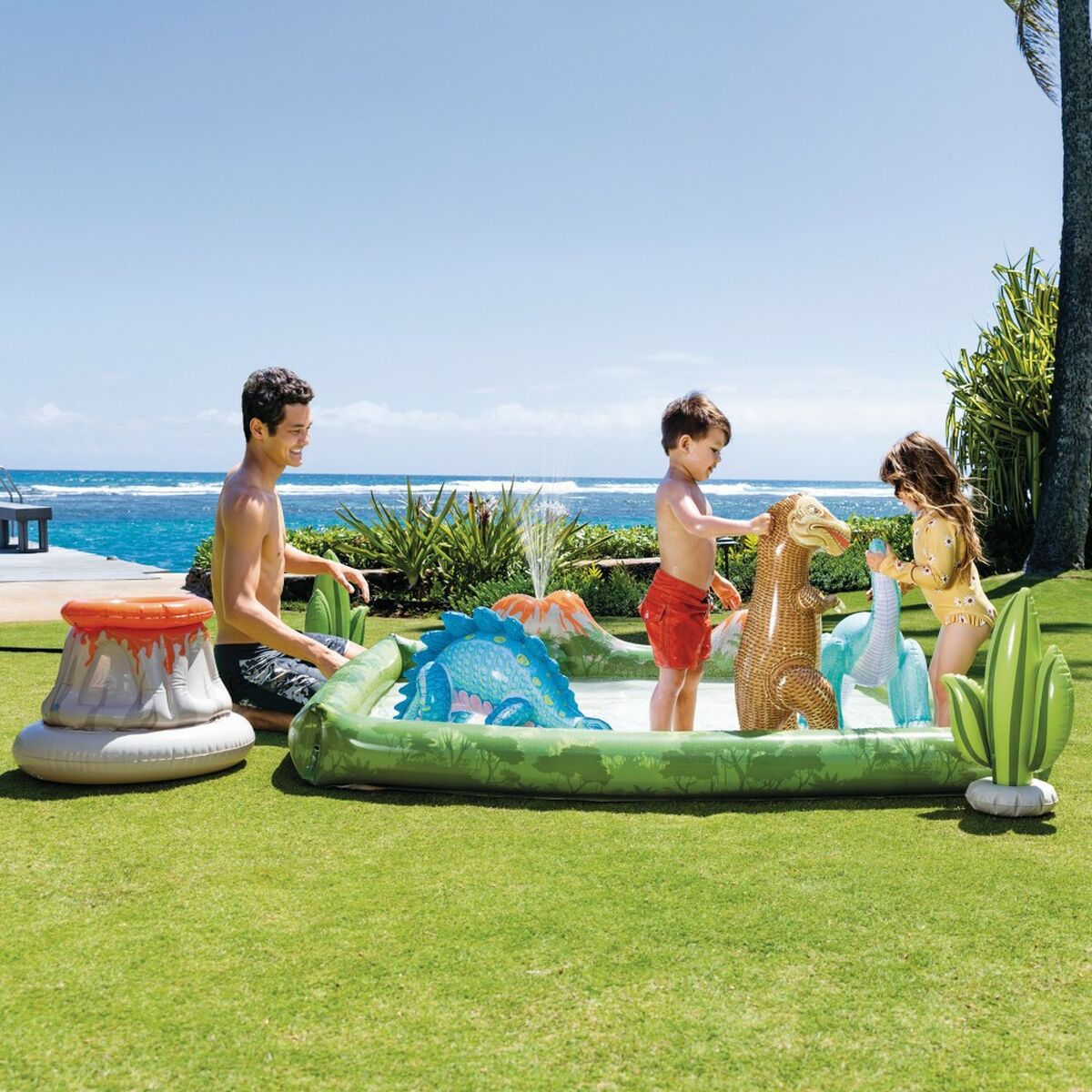 Water Sprinkler and Sprayer Toy Intex PVC 201 x 36 x 201 cm